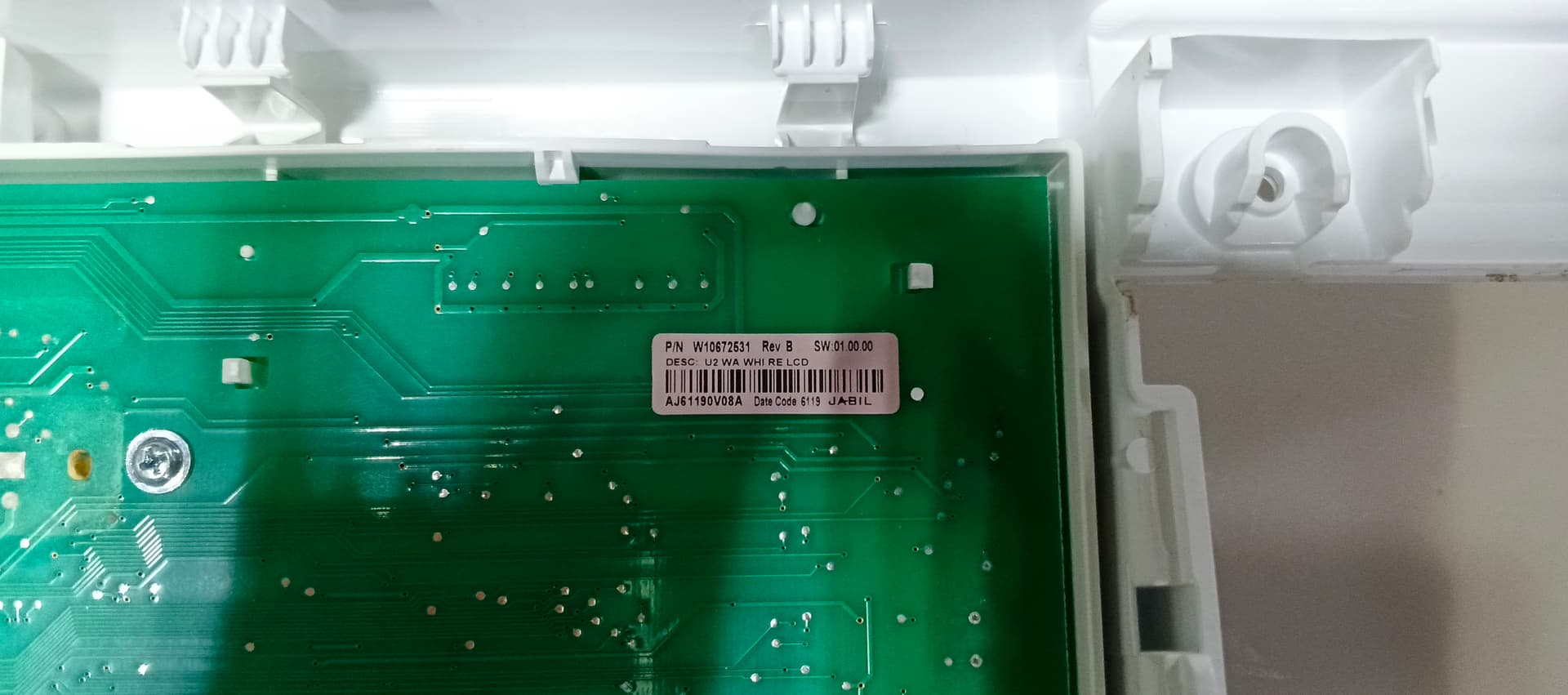 Б/у Модуль управління(індикація) пральної машини Whirlpool W10672531