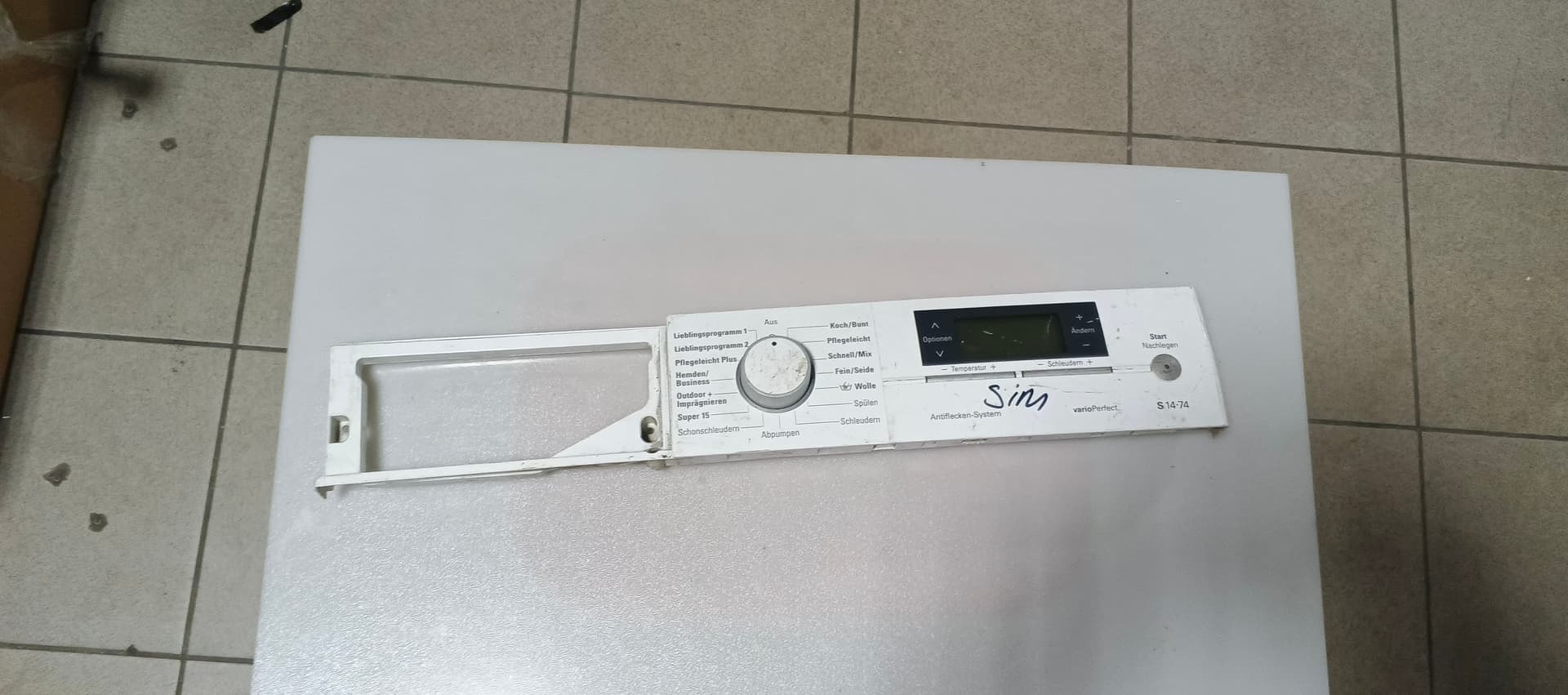 Б/у (Індикація) пральної машини Siemens 5560011432
