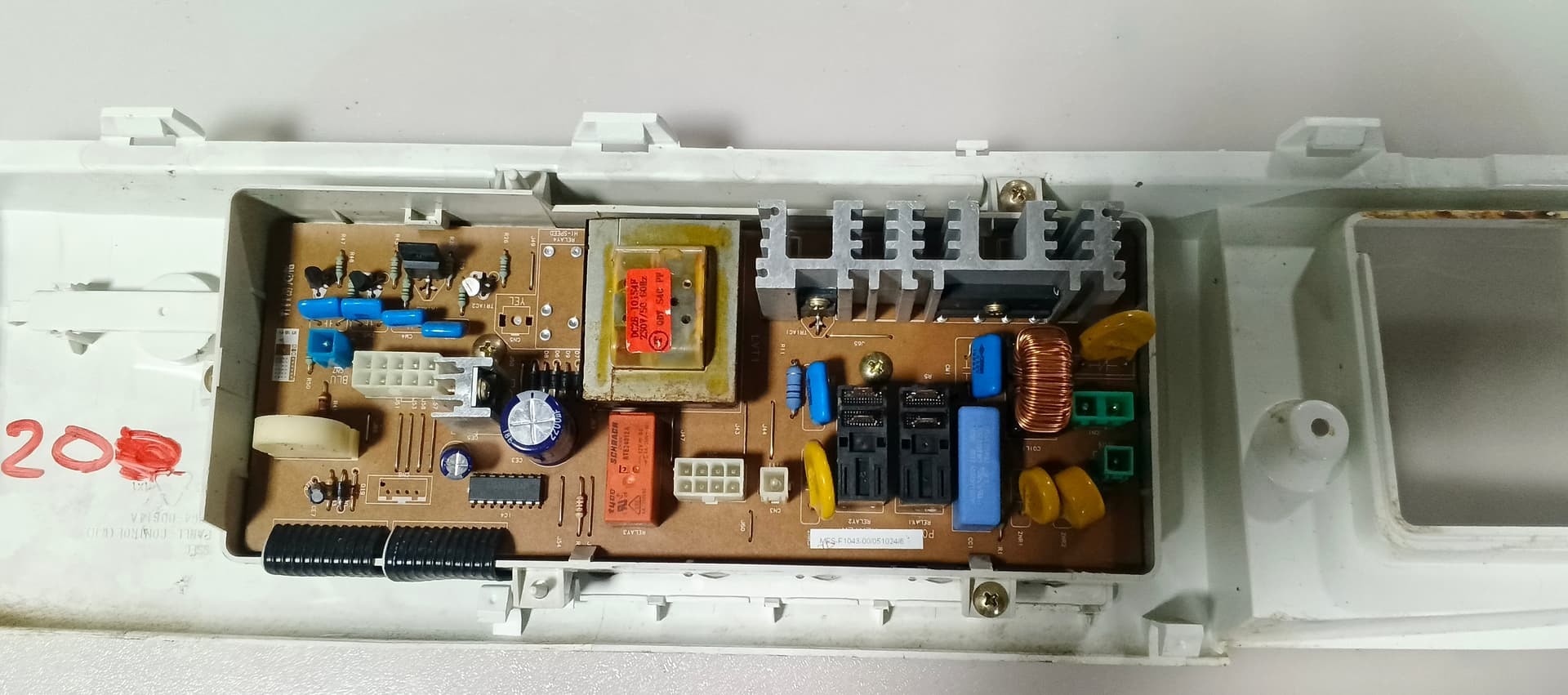 Б/у Модуль управління(індикація) пральної машини Samsung F1043