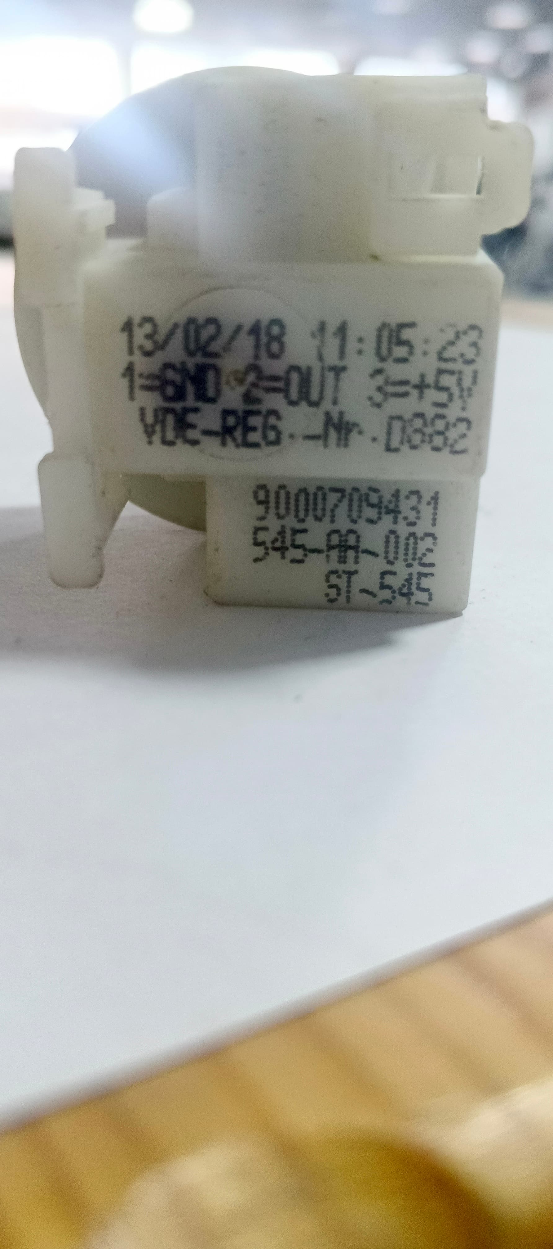 Б/у пресостат для пральної машини bosch 900709431
