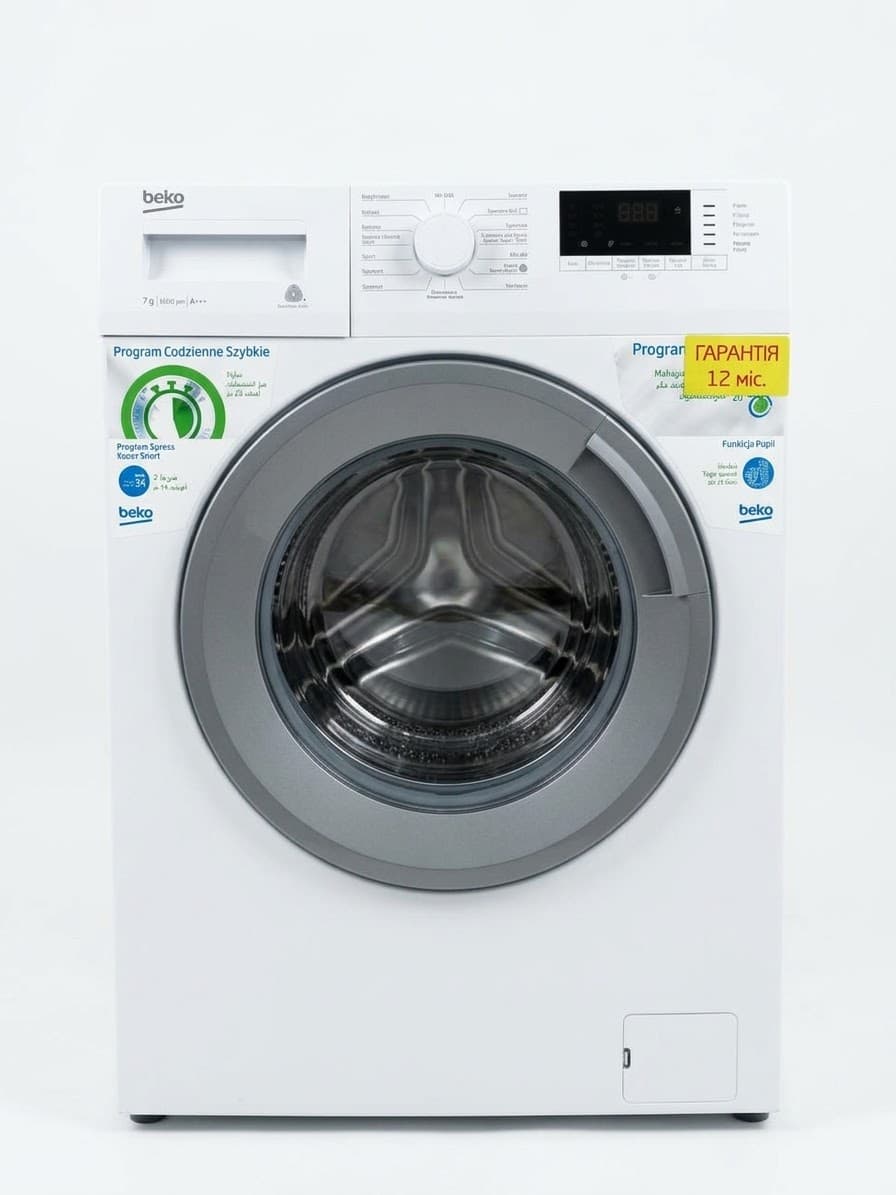 Пральна машина Beko SWRE 7512 XWW2