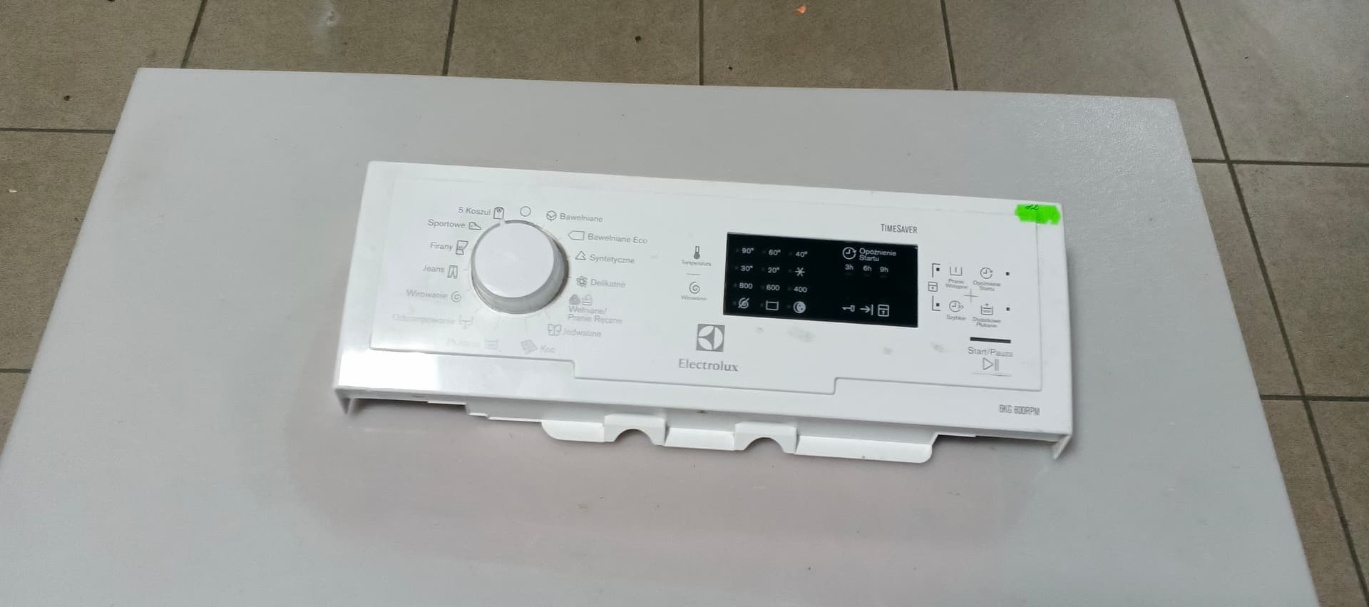 Б/у Індикація пральної машини Electrolux 800RPM