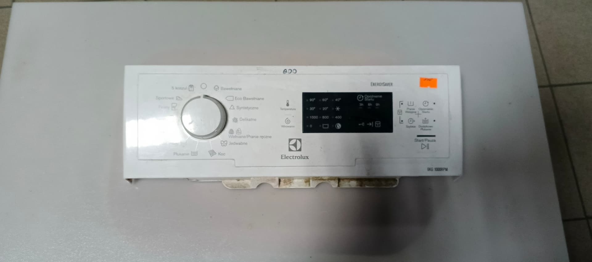 Б/у Індикація пральної машини Electrolux 1000RPM