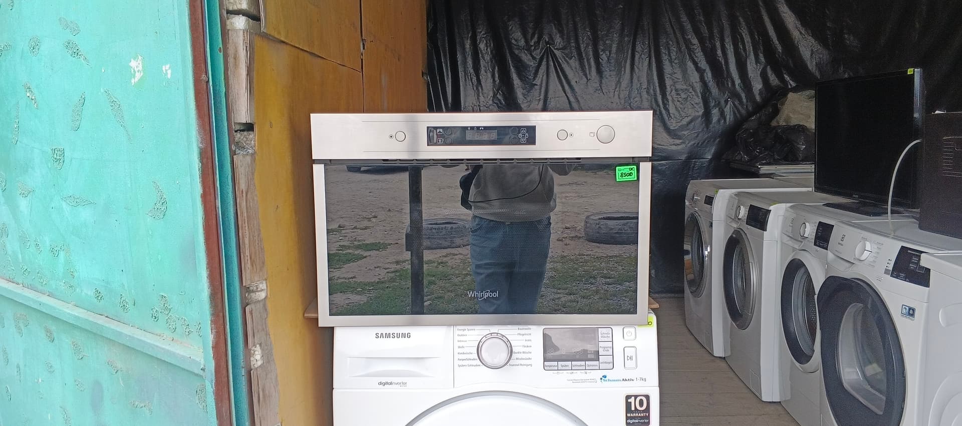 Вбудована мікрохвильова піч Whirlpool AMW 440/IX