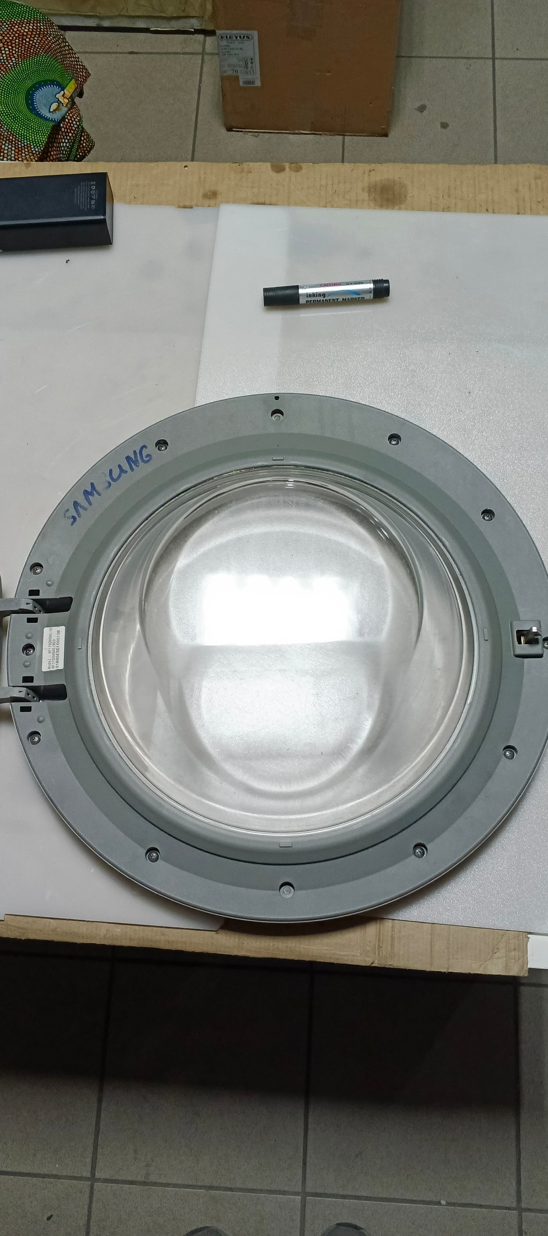 Б/у Люк для пральної машини Samsung WF1702WSW2/XEO