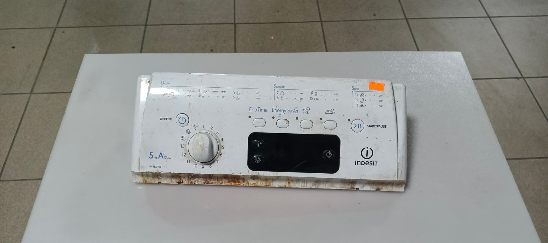 Б/у Індикація пральної машини Indesit IWTE51051