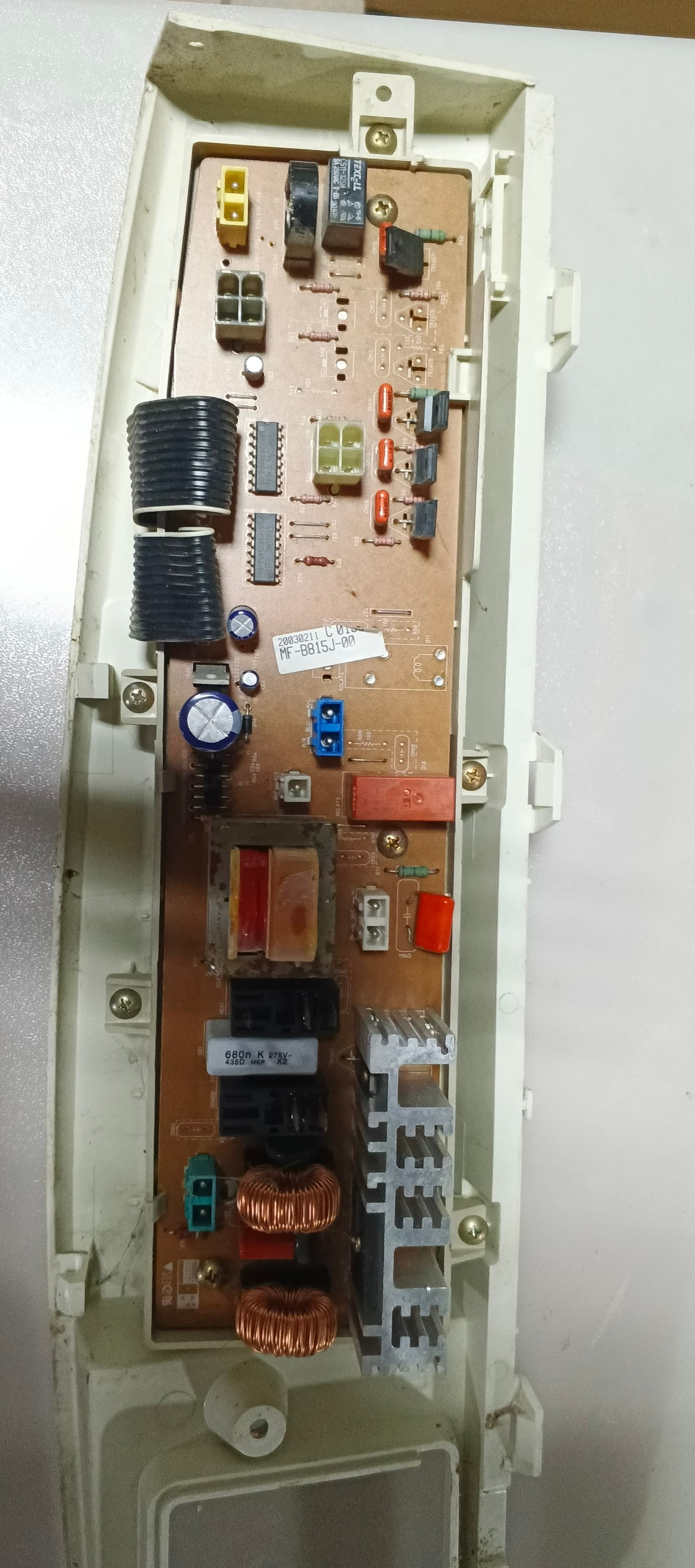 Б/у Модуль управління(індикація) пральної машини LG MF-B815J-00
