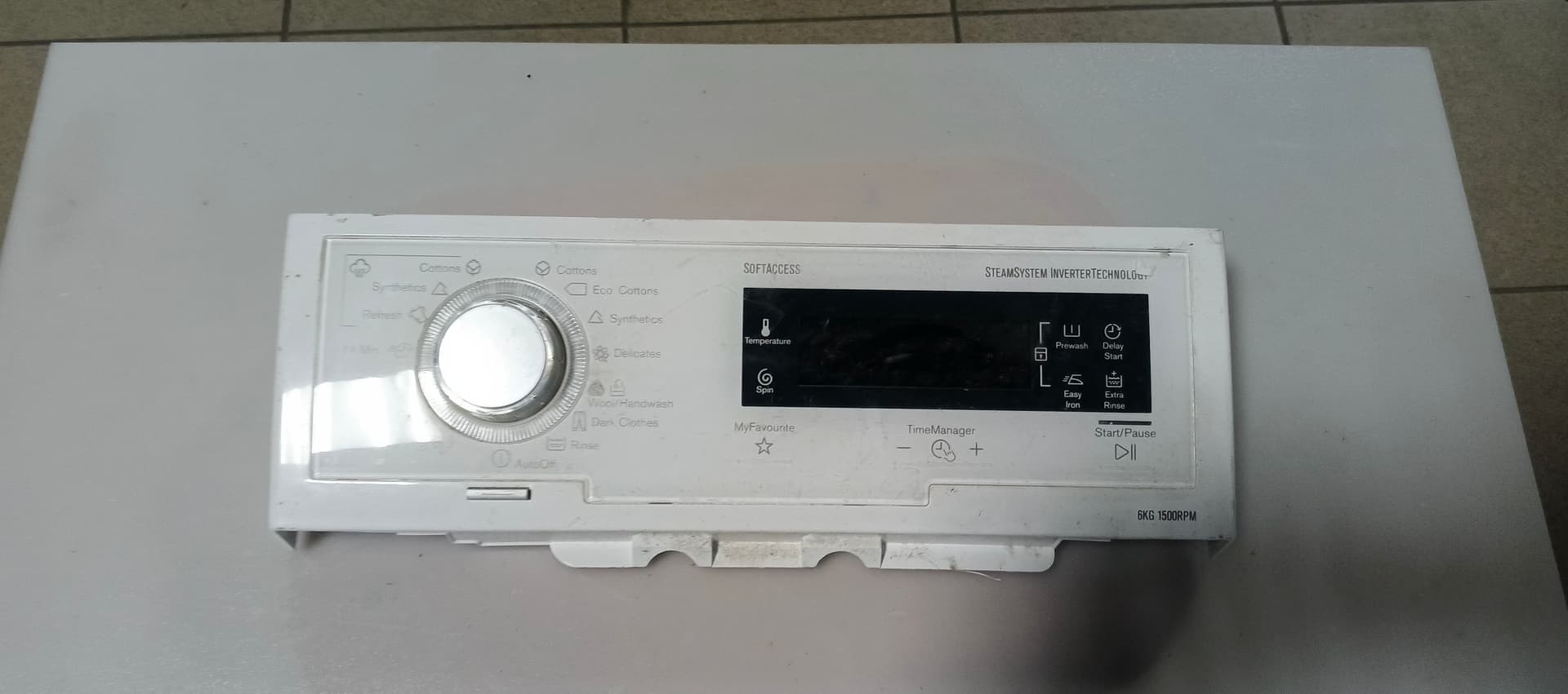 Б/у Індикація пральної машини Electrolux 1500RPM
