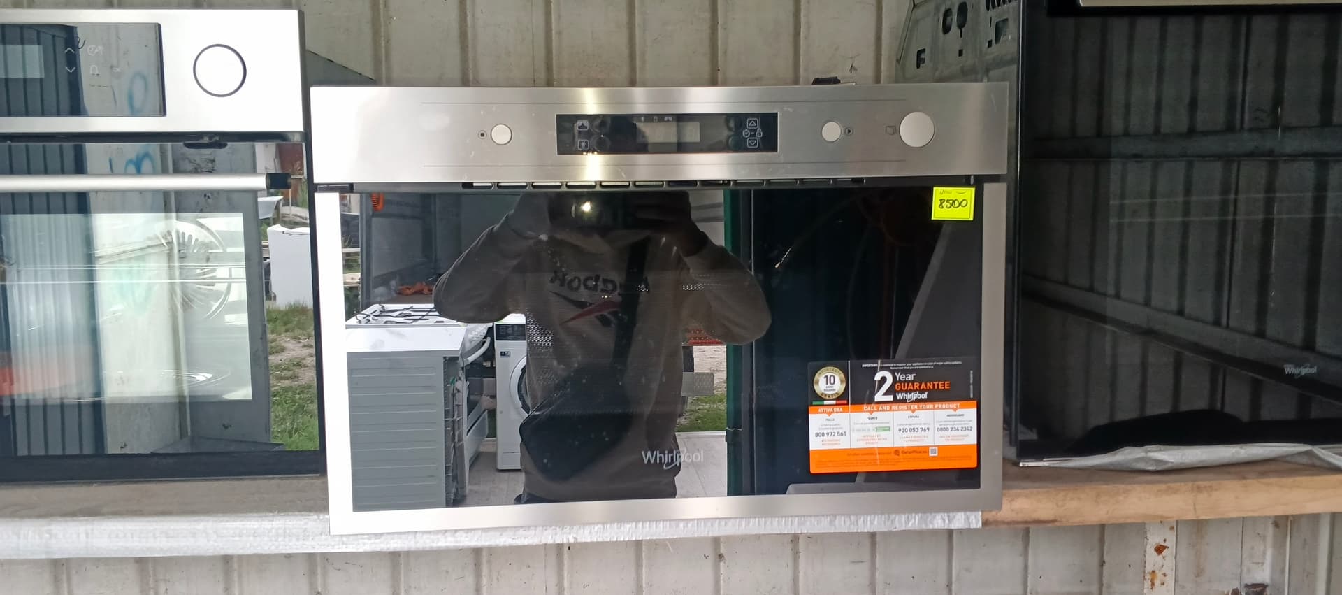 вбудована мікрохвильова піч Whirlpool AMW 440/IX