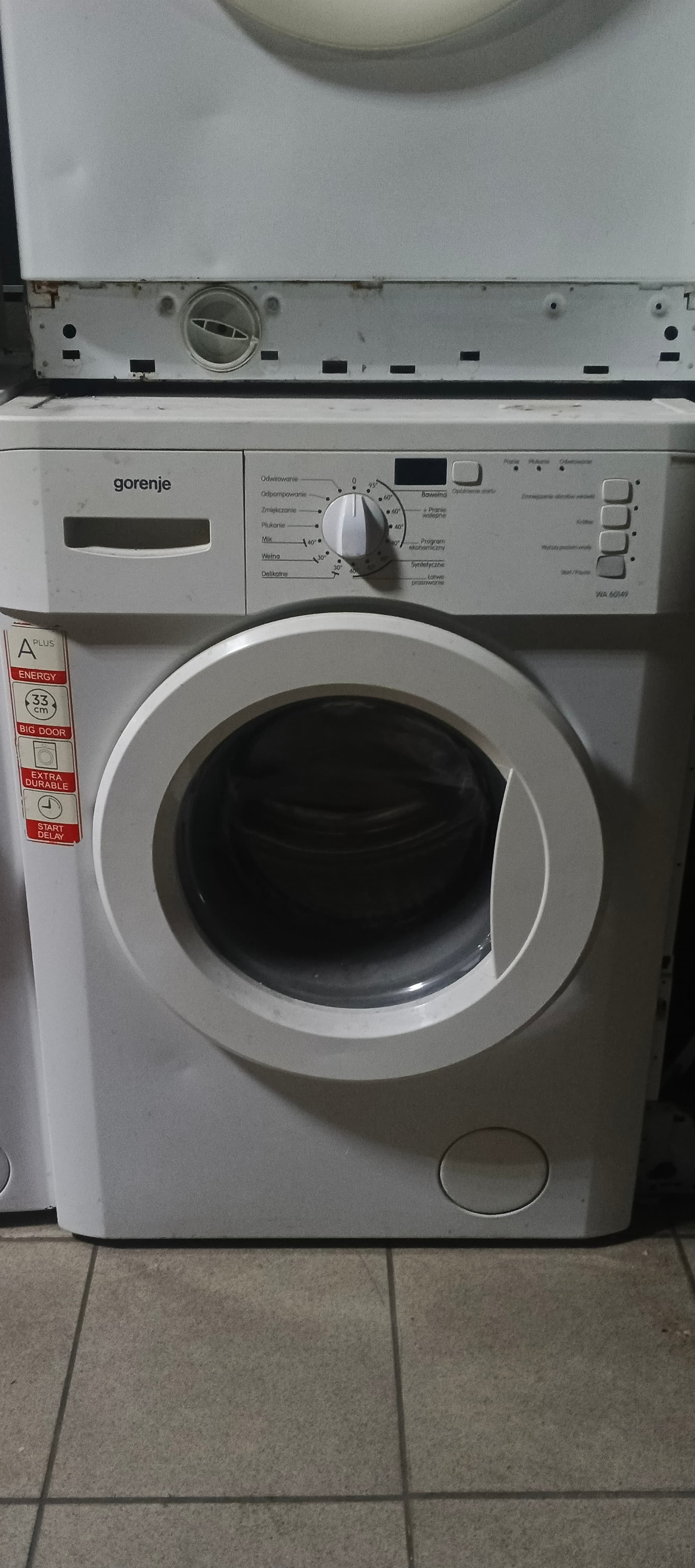Б/у Люк в зборі для пральної машини Gorenje WA60149