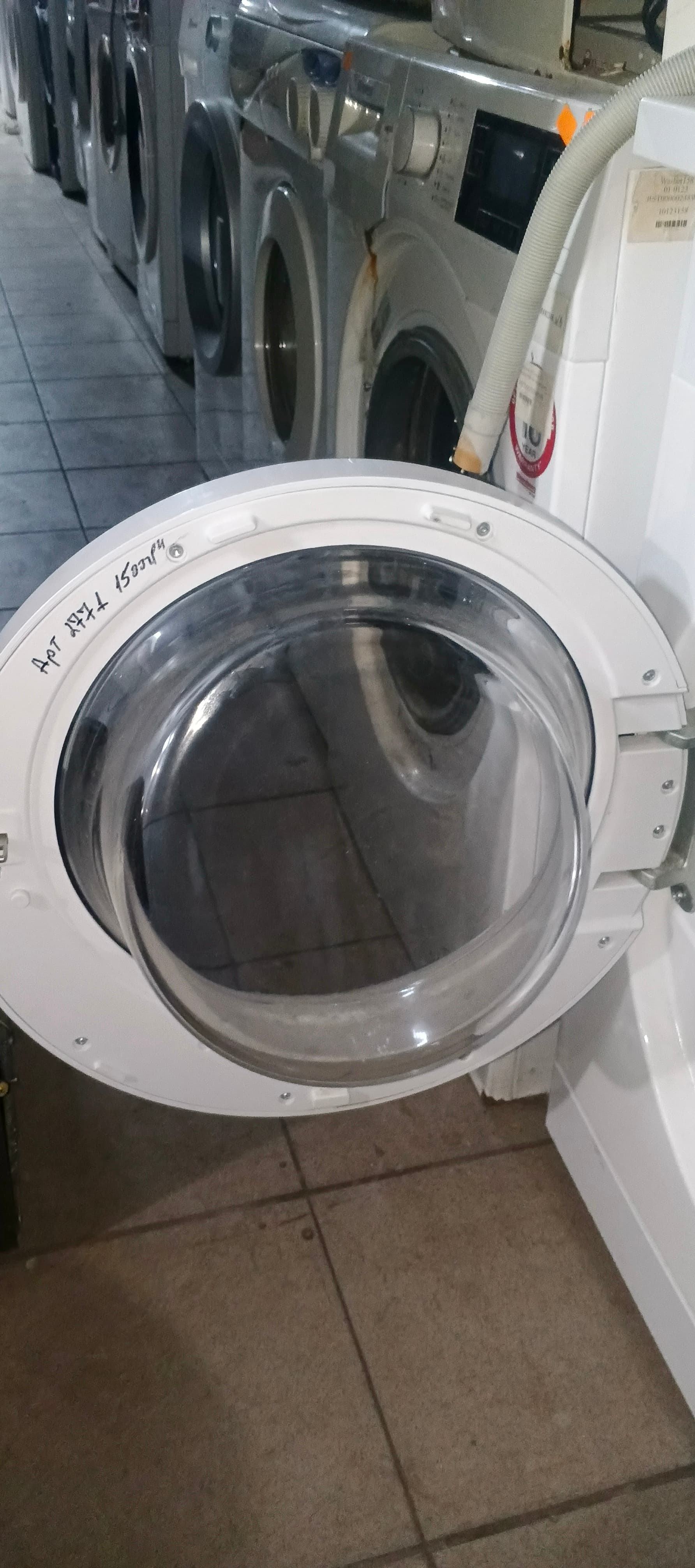 Б/у Люк в зборі для пральної машини Grundig GWN68P432