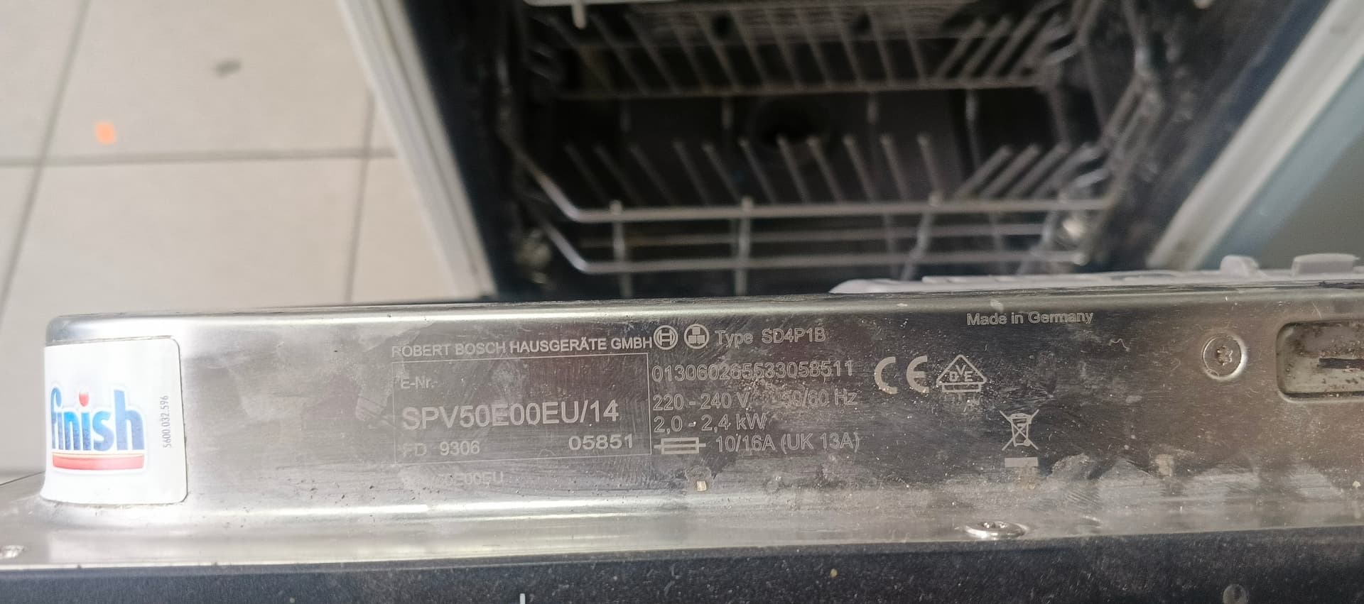 Посудомийна машина Bosch SPV50E00EU/14
