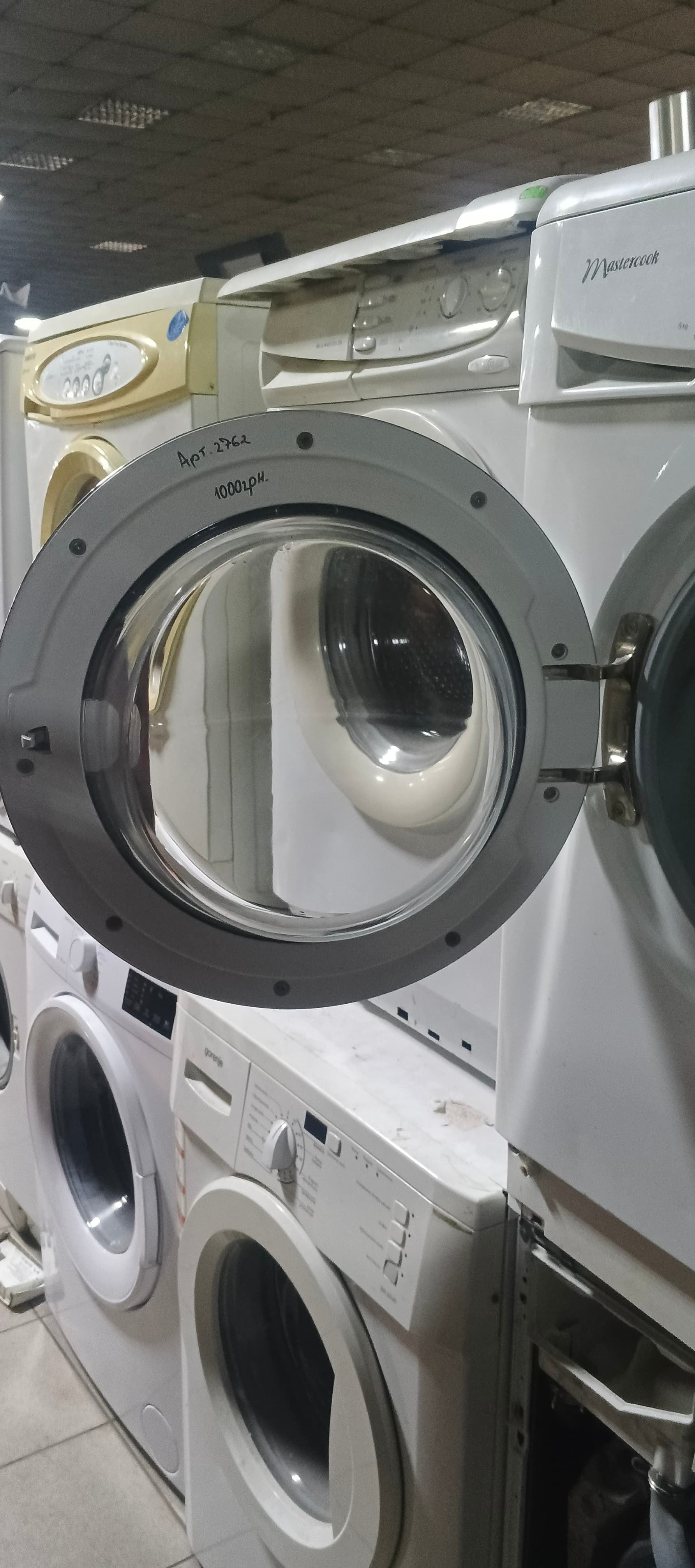 Б/у Люк в зборі для пральної машини Mastercook 6kf class A 1000obr