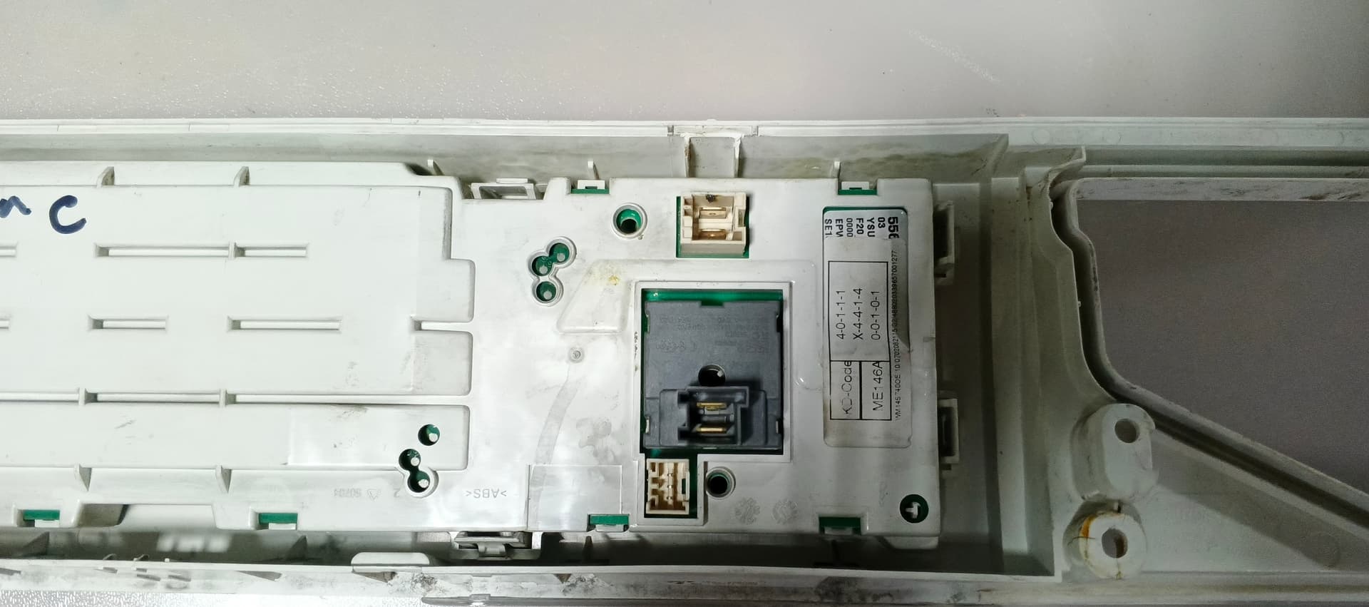 Б/у Модуль управління(індикація) пральної машини Siemens 55600106615
