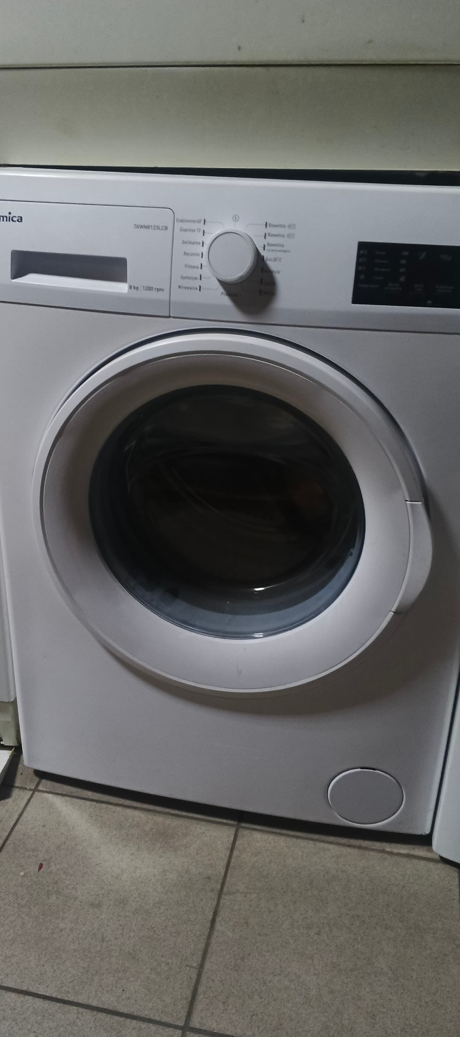 Б/у Люк в зборі для пральної машини Amica 1200RPM