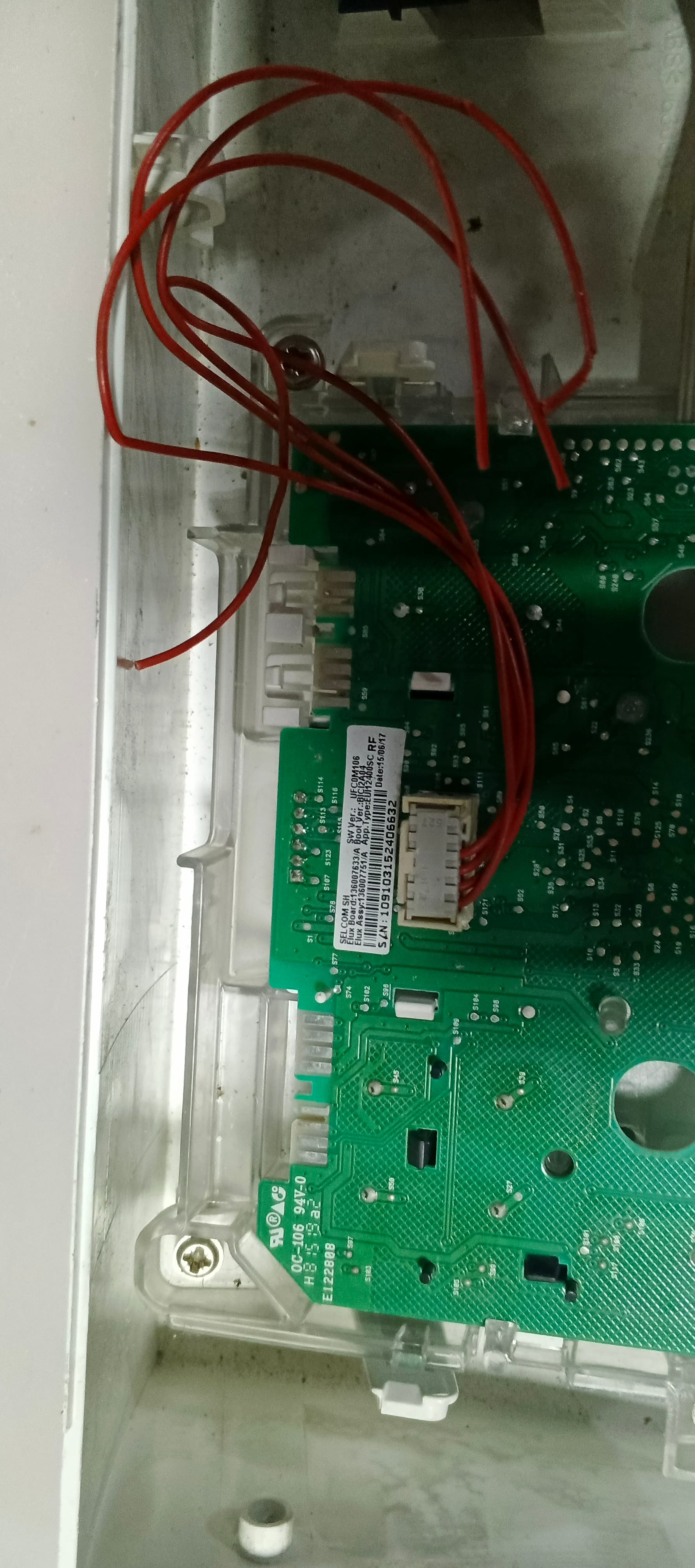 Б/у Індикація пральної машини Electrolux 1300RPM