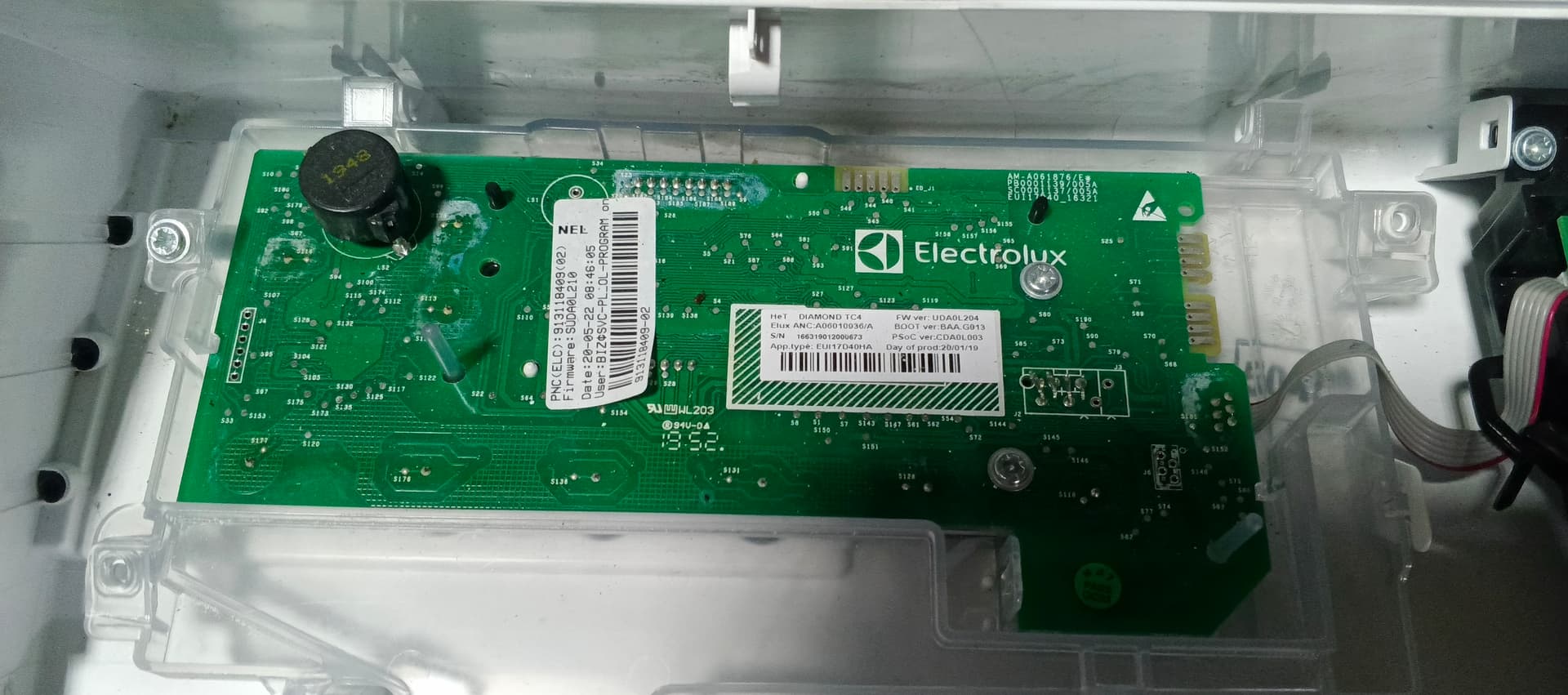 Б/у (Індикація) пральної машини Electrolux Perfectcare 600