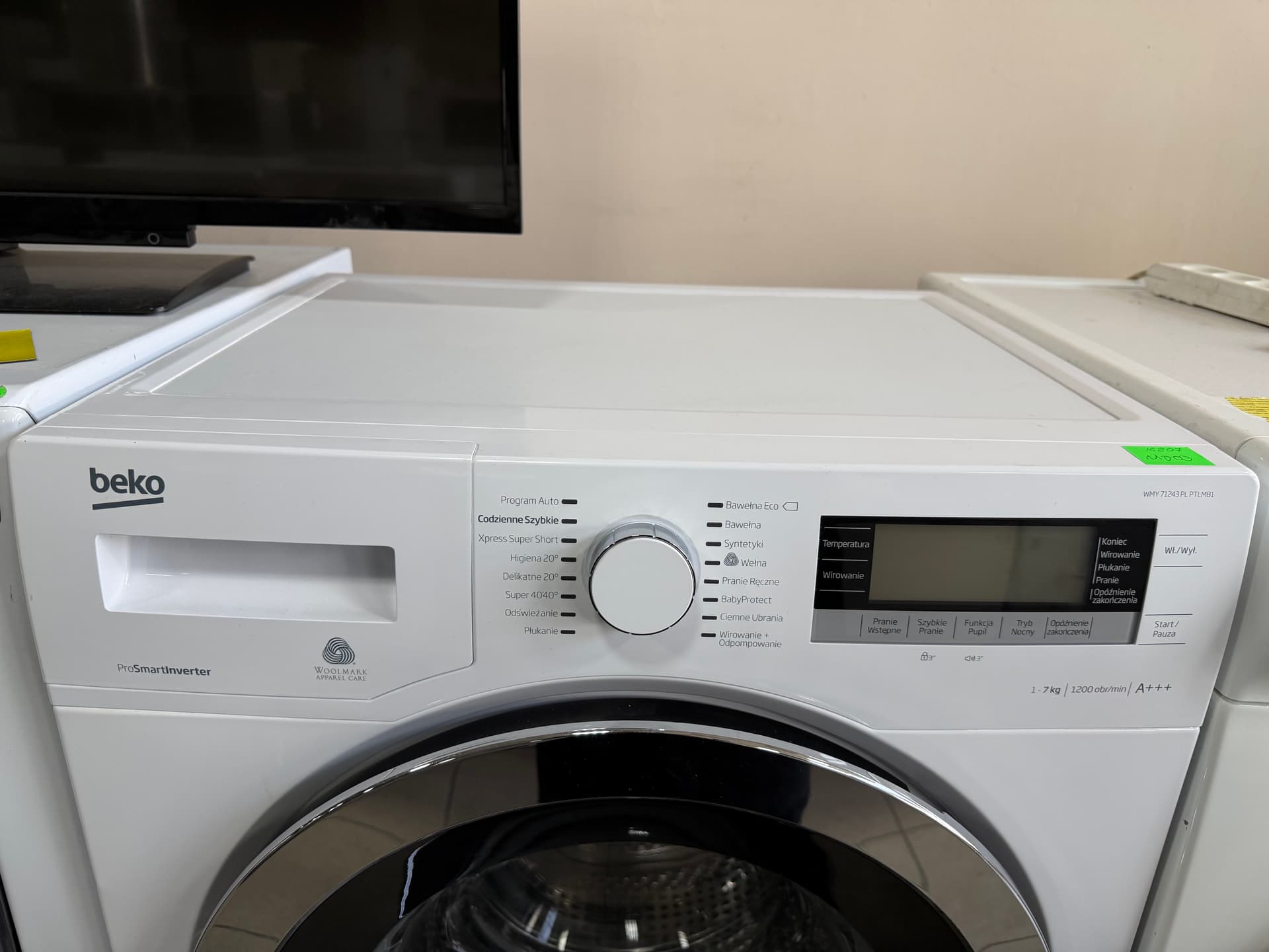 Пральна машина Beko WMY 71243 PL PTLMB1