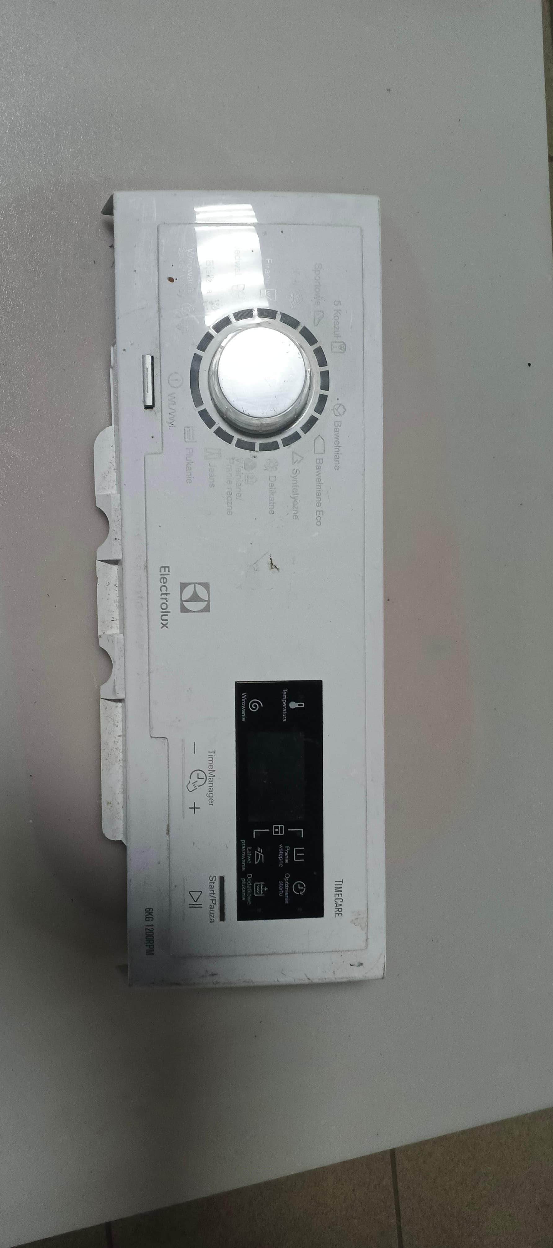 Б/у Індикація пральної машини Electrolux 1200RPM