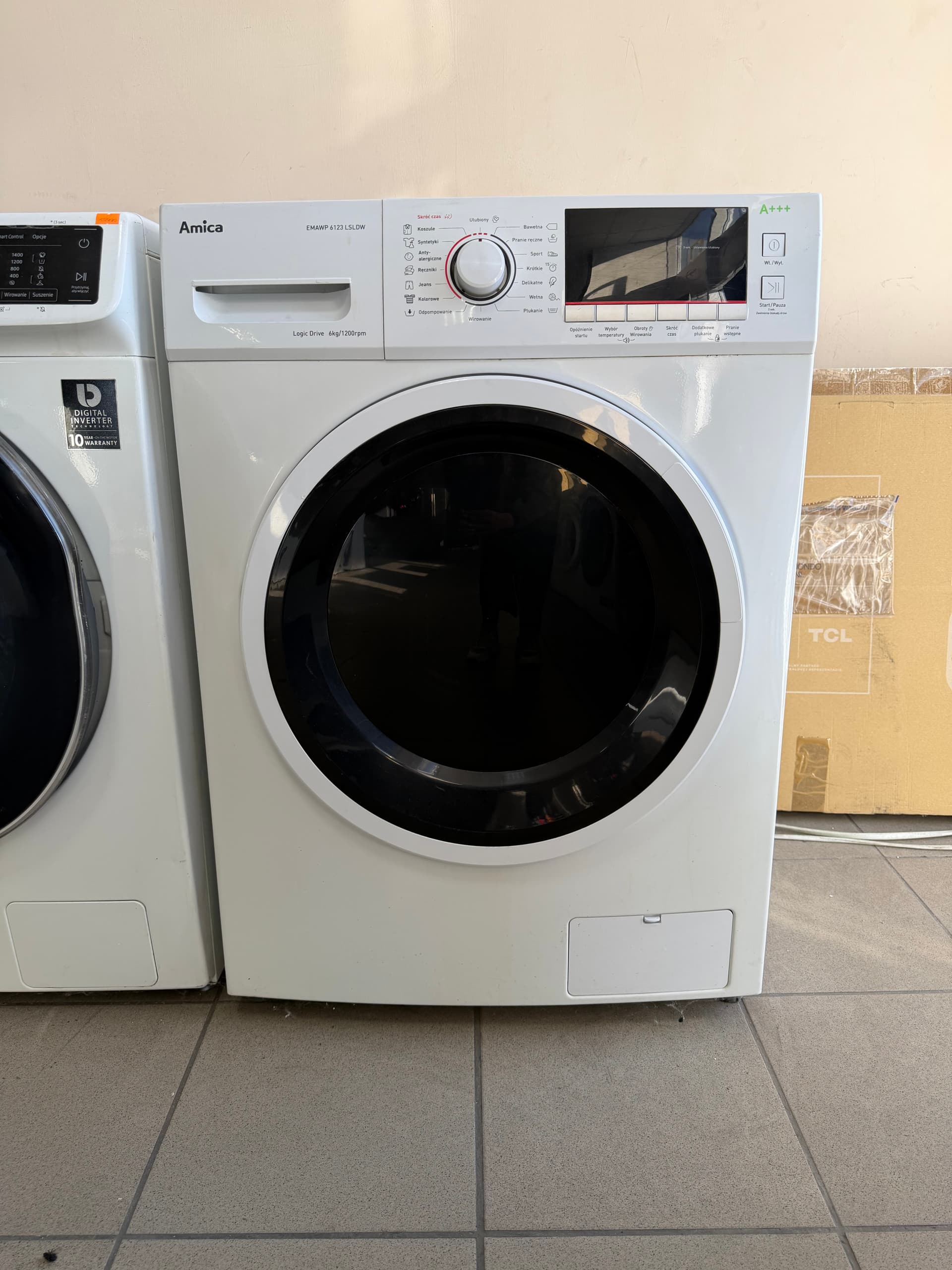 Пральна машина Amica EMAWP 6123 LSLDW