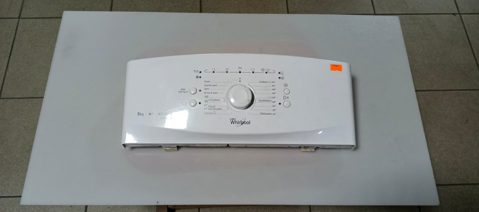 Б/у Індикація пральної машини Whirlpool 800Rpm AWE5080