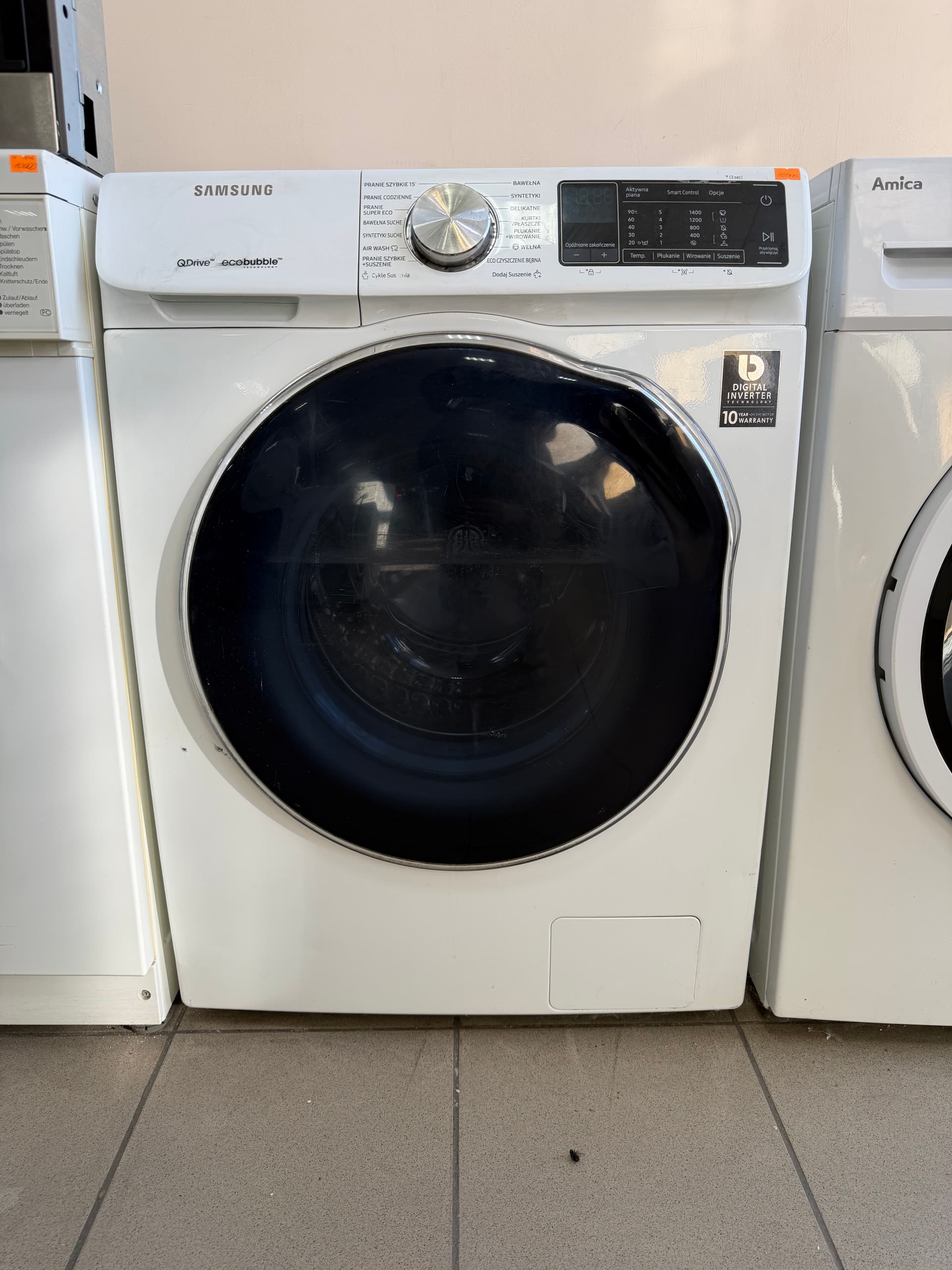 Прально сушильна машина Samsung WD90N644OAW/EO