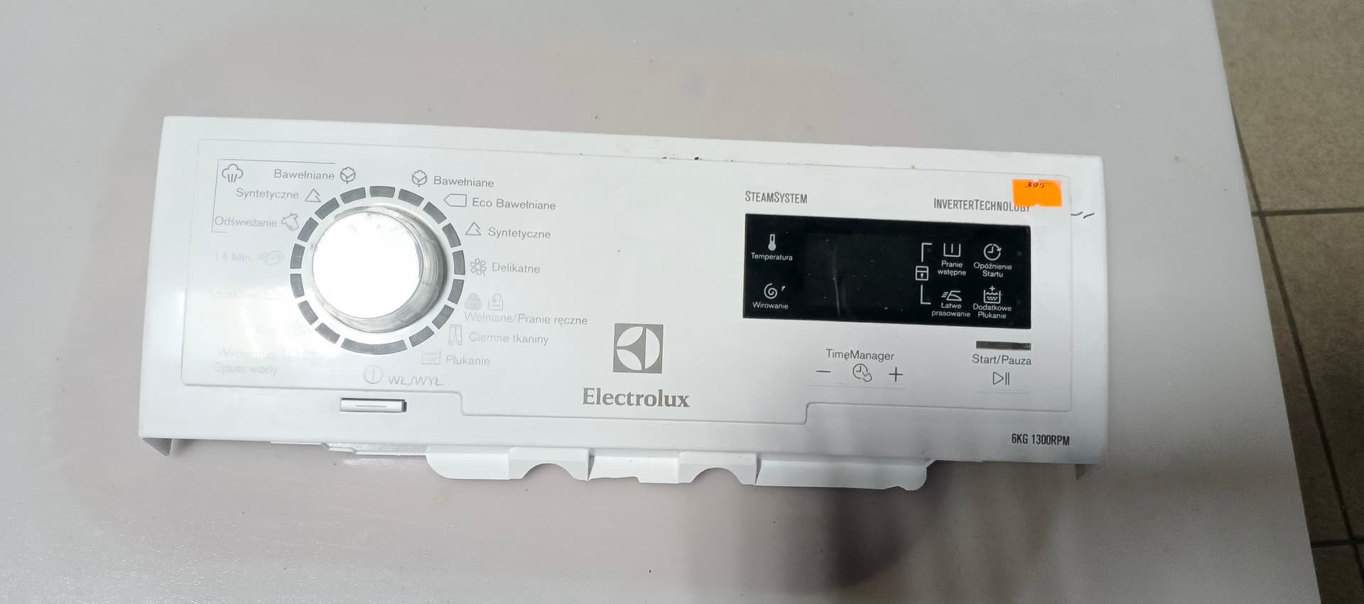 Б/у Індикація пральної машини Electrolux 1300RPM