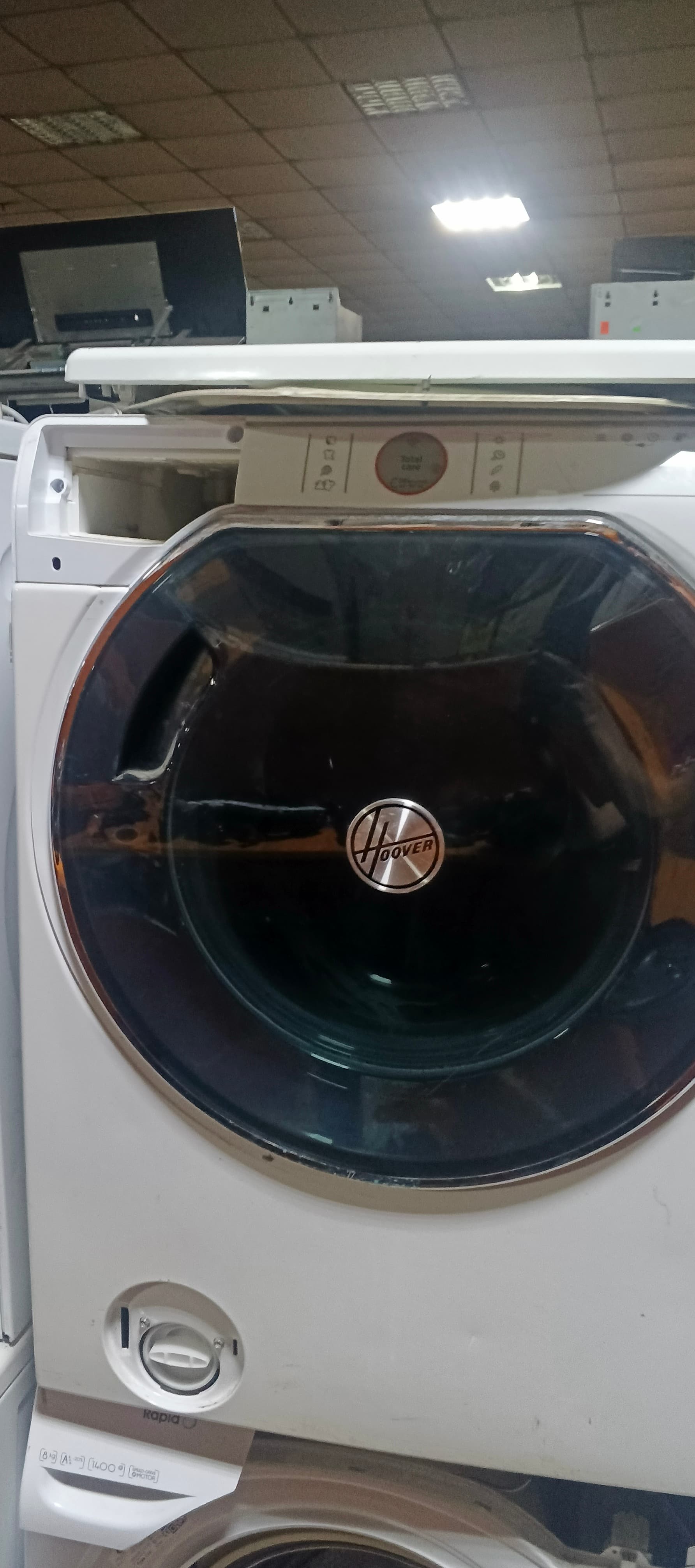 Б/у Люк в зборі для пральної машини Hoover AWDPD 496LH/1-S