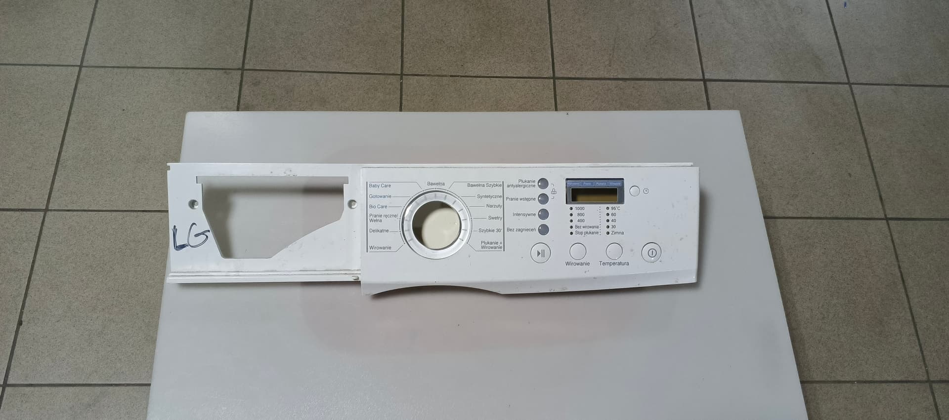 Б/у Модуль управління(індикація) пральної машини LG 3720ER1120