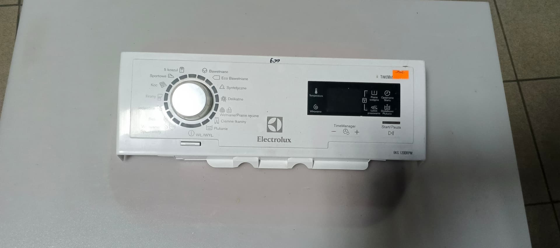 Б/у Індикація пральної машини Electrolux 1200RPM