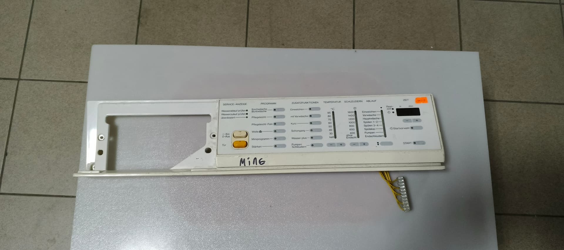 Б/у Модуль управління(індикація) пральної машини Miele EDPW110