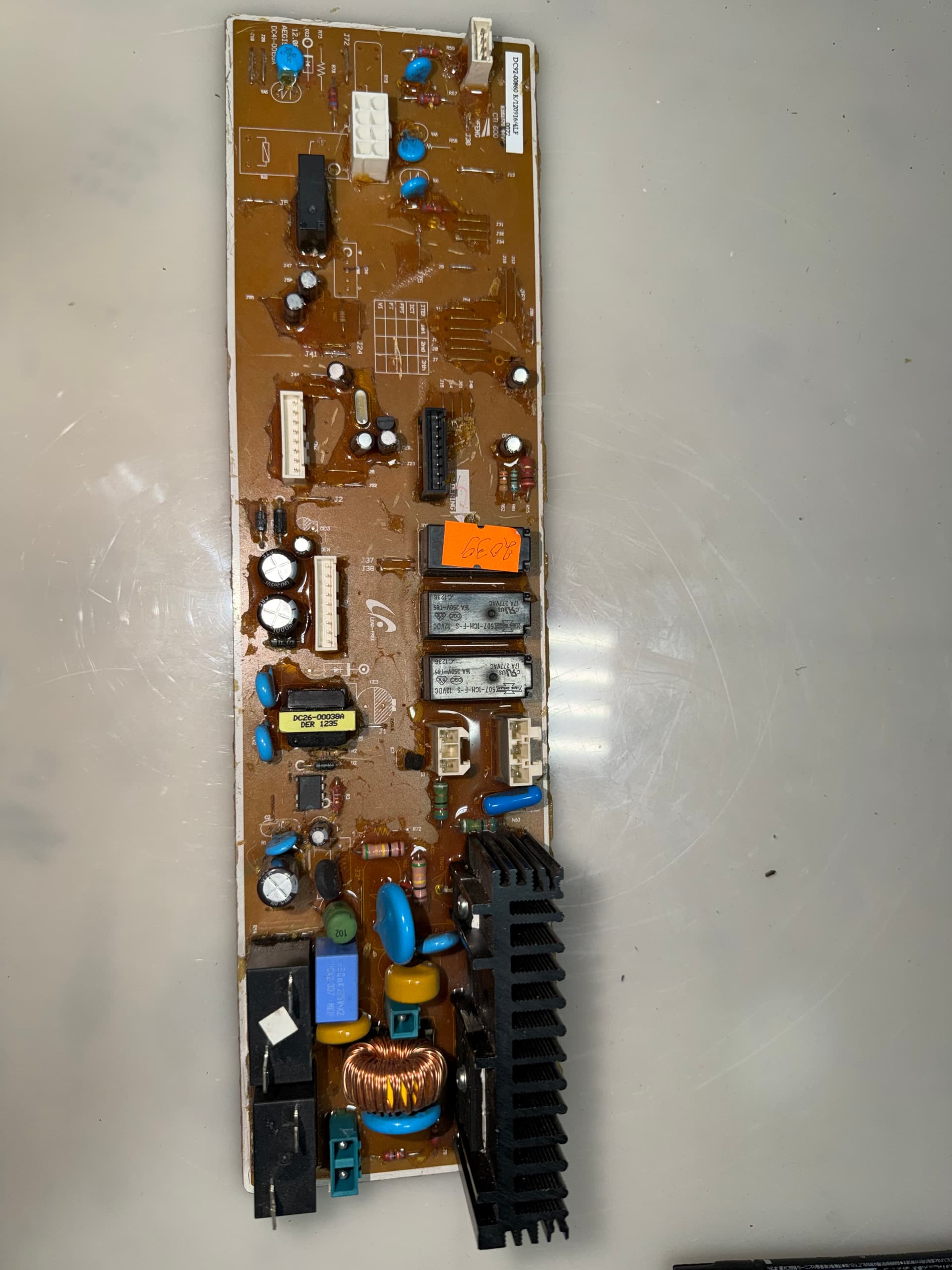 головна плата керування пральної машини Samsung DC92-00860