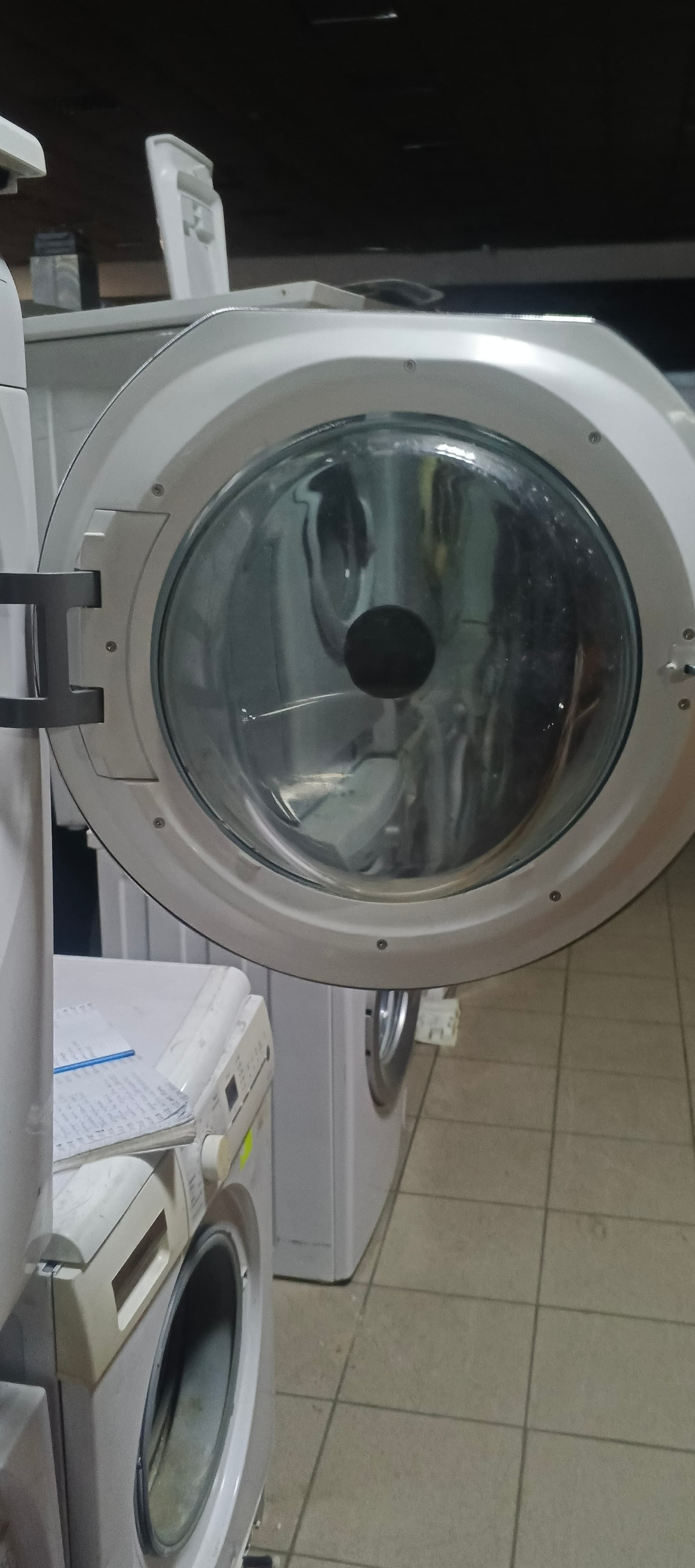 Б/у Люк в зборі для пральної машини Hoover AWDPD 496LH/1-S