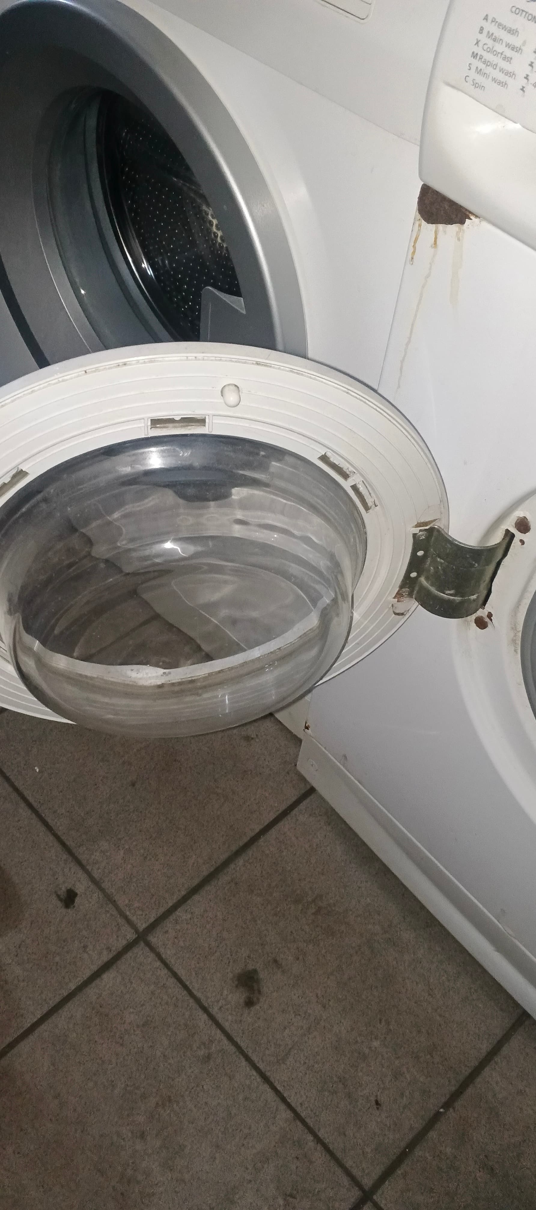 Б/у Люк в зборі для пральної машини Beko WN6005RS