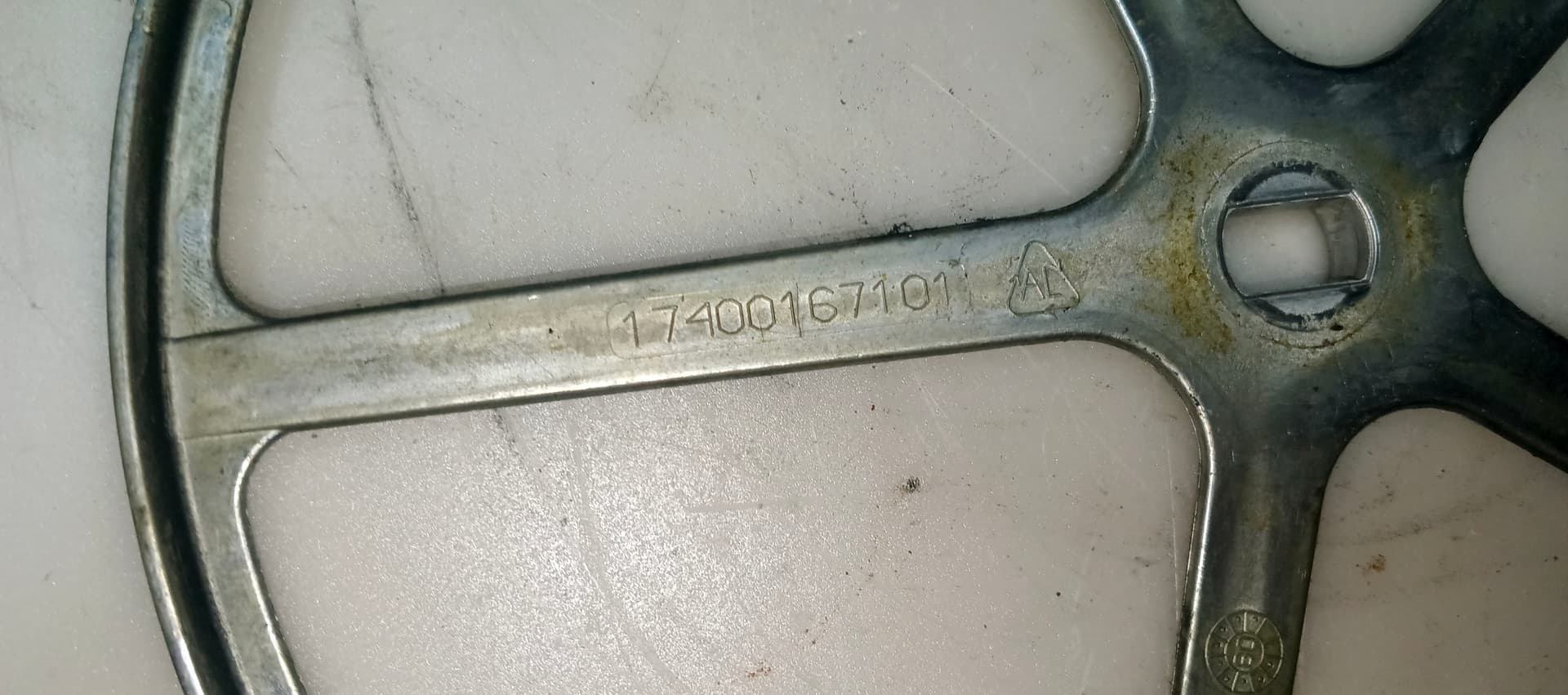 Б/у Шків для пральної машини Indesit 17400167101
