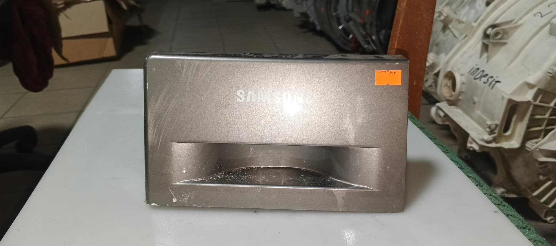 Б/у Лоток для пральної машини Samsung сірого кольору