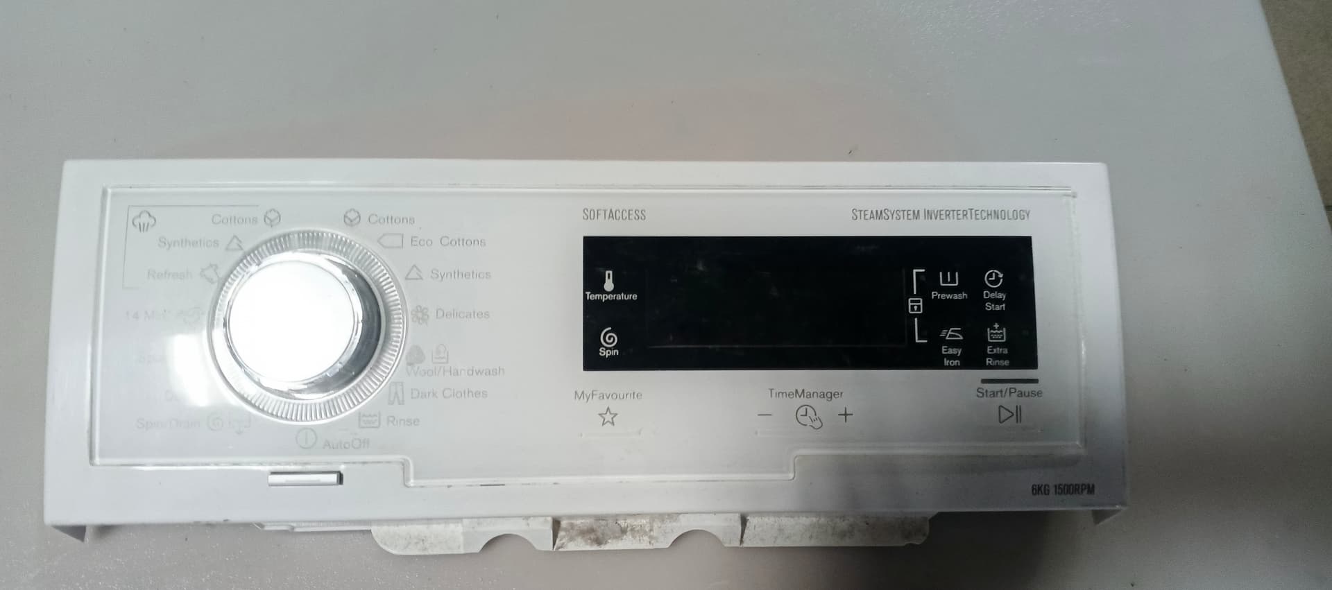 Б/у Індикація пральної машини Electrolux 1500RPM