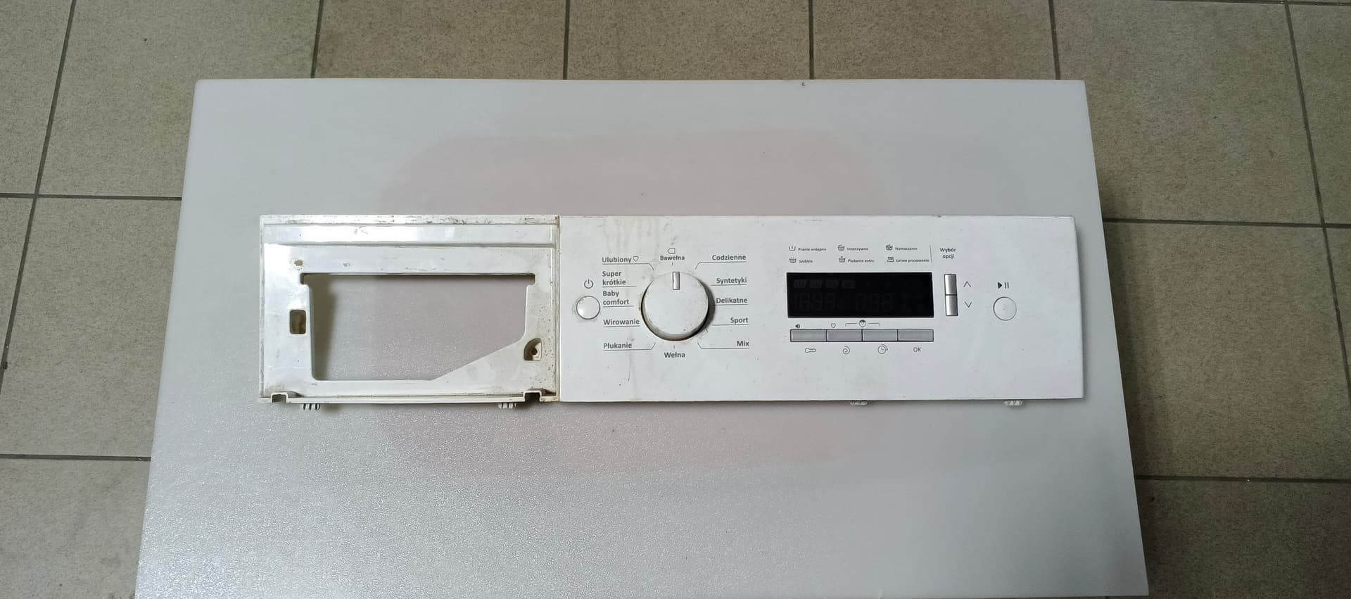 Б/у Модуль управління(індикація) пральної машини Siemens 761689-01
