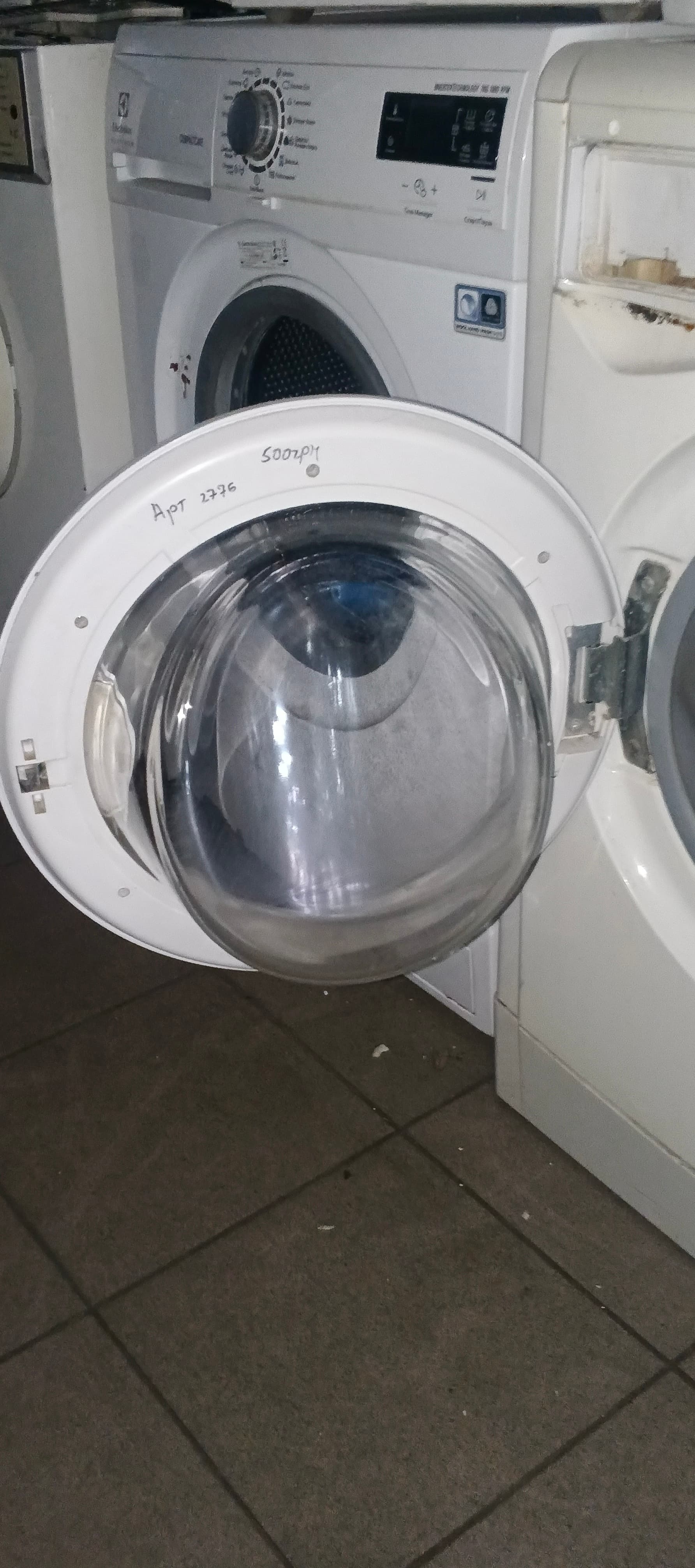 Б/у Люк в зборі для пральної машини Indesit WI101