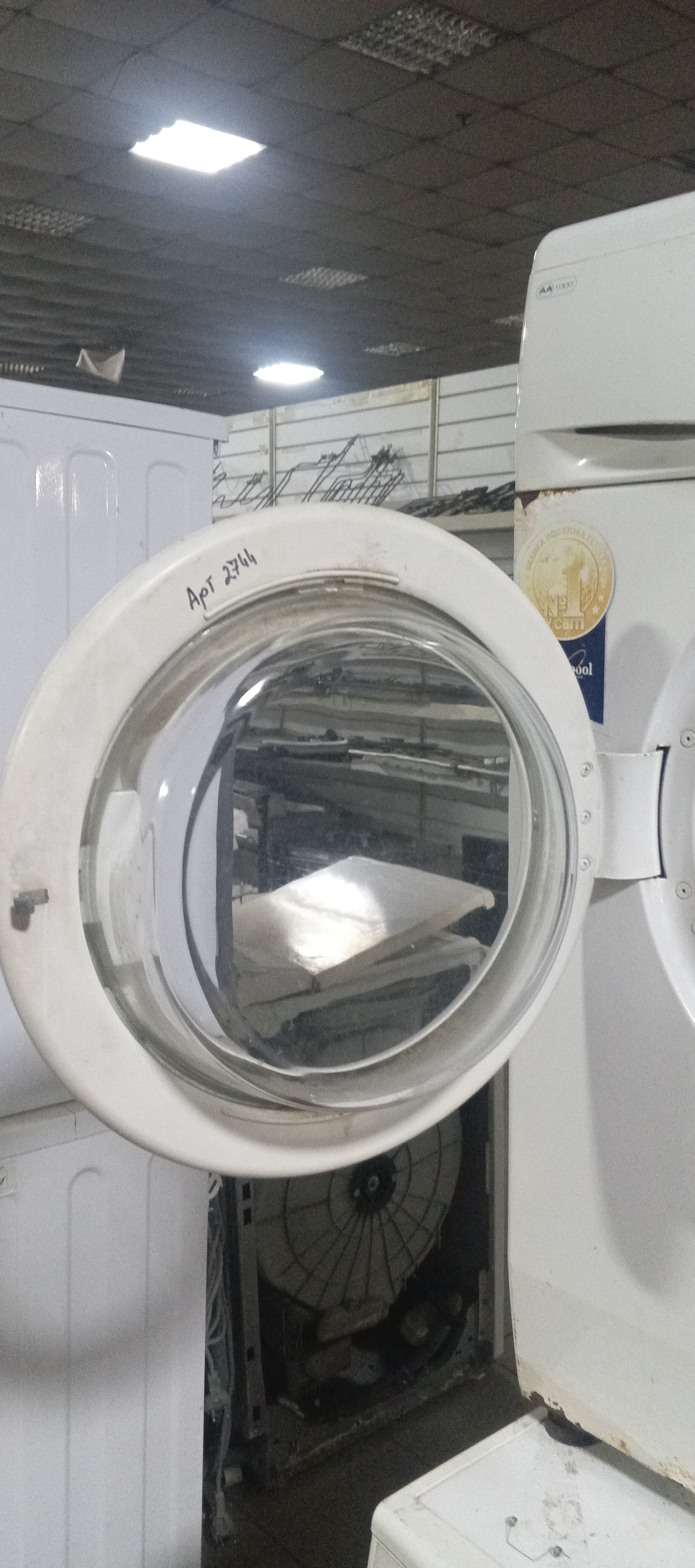 Б/у Люк в зборі для пральної машини Whirlpool AWG874/D