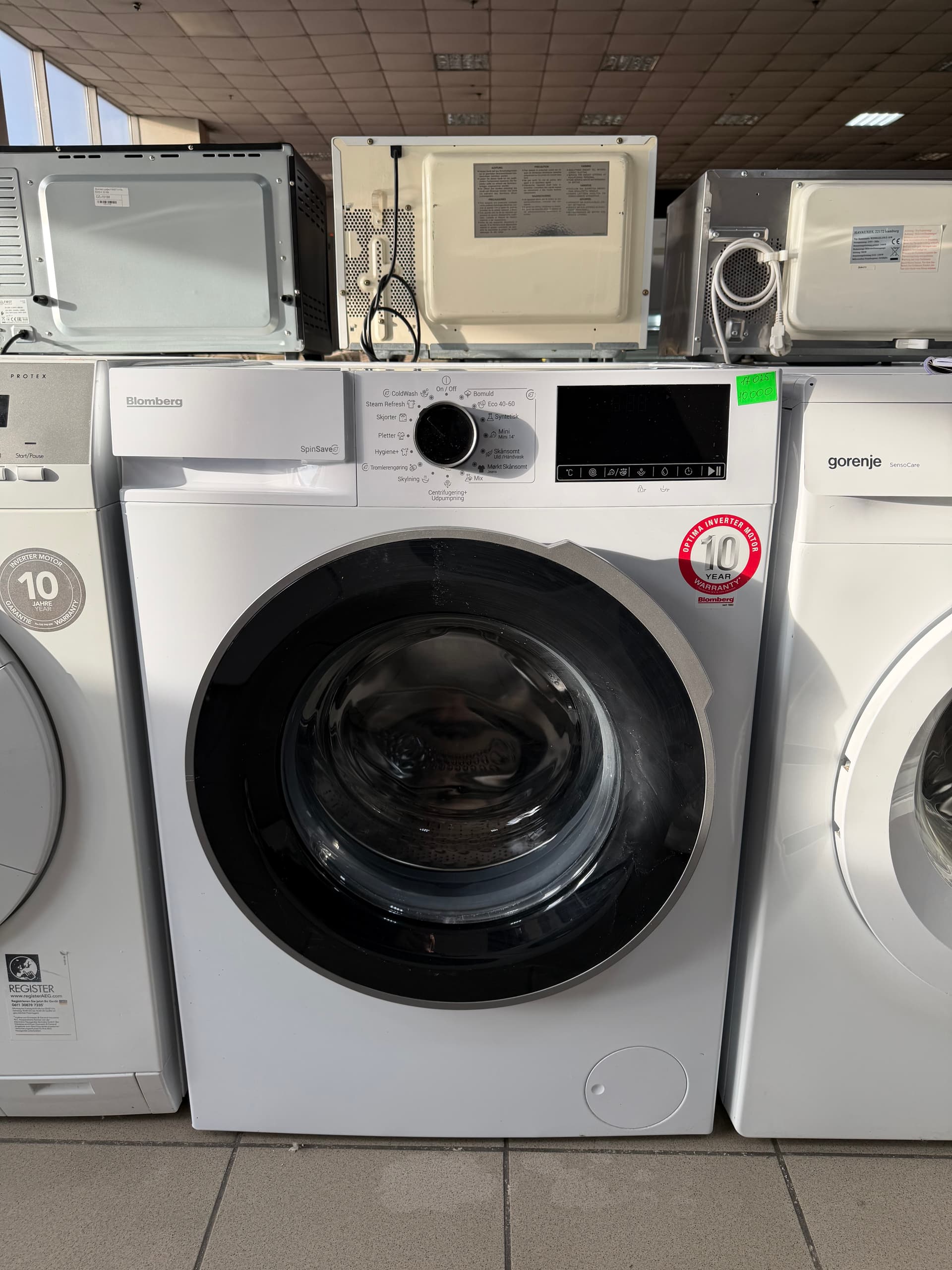 Пральна машини Blomberg BW96M54W