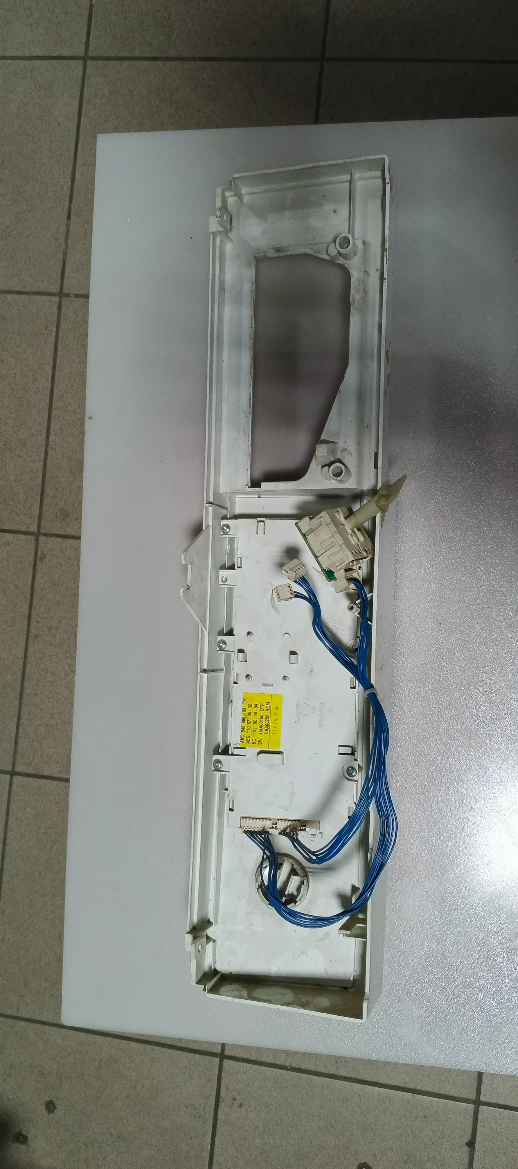 Б/у Модуль управління(індикація) пральної машини AEG 110831902