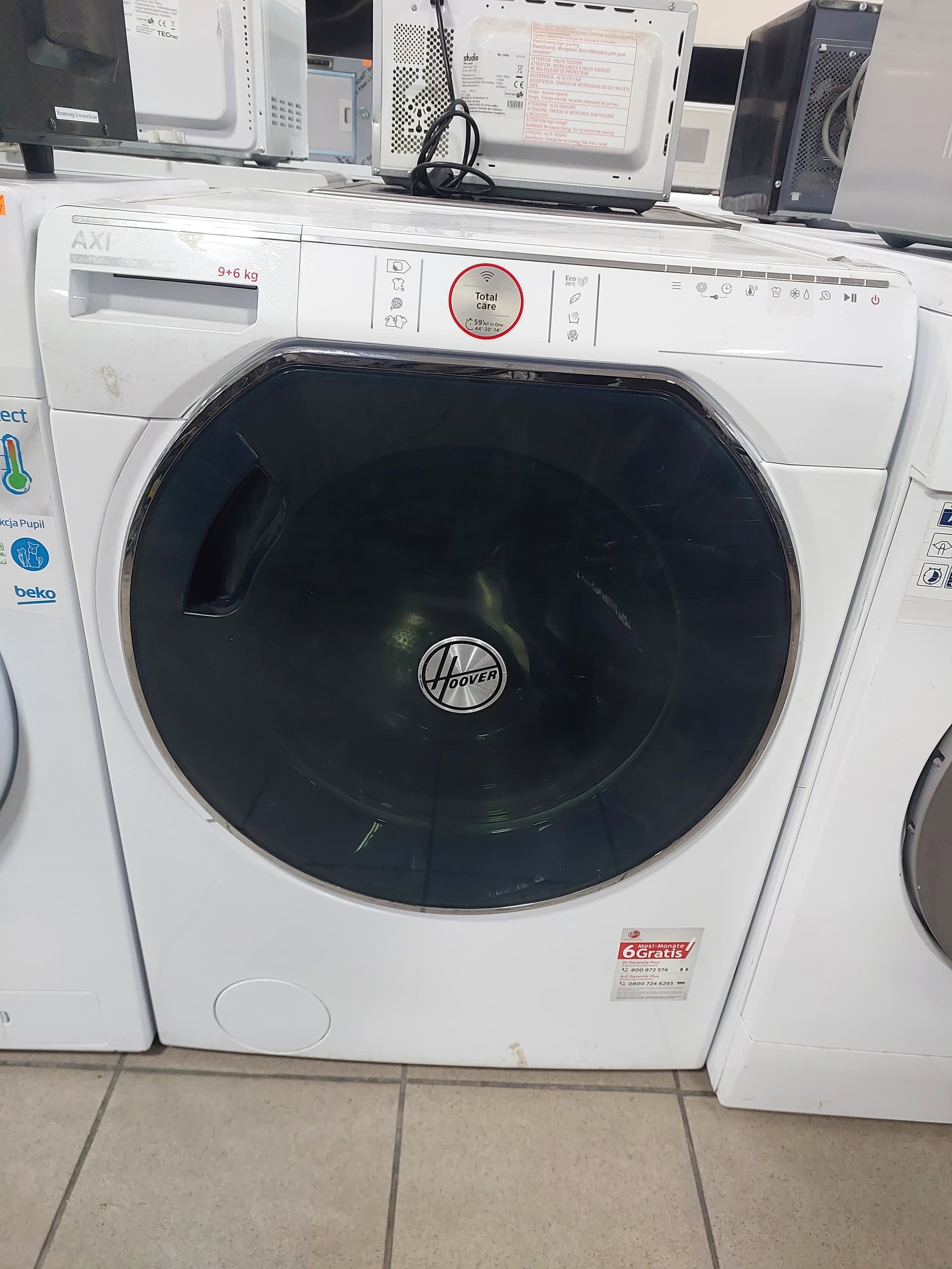 Пральна машина Hoover AWMPD49LH7/1-S