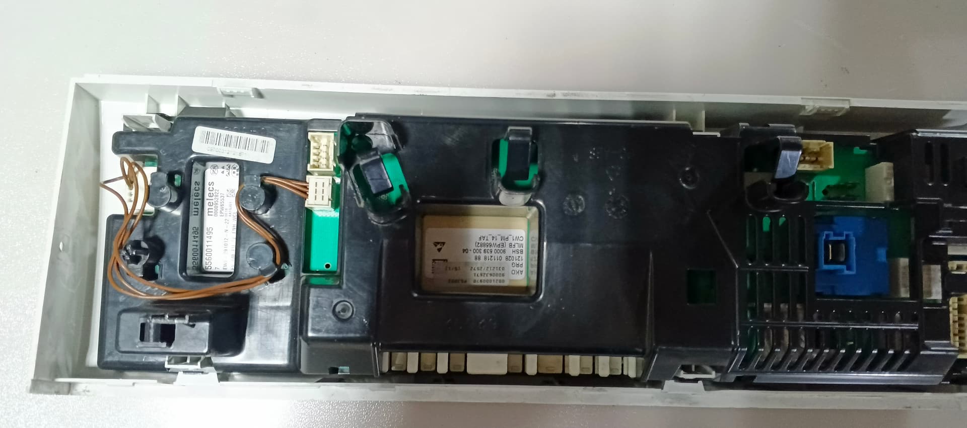 Б/у Модуль управління(індикація) пральної машини Melecs 5560011495
