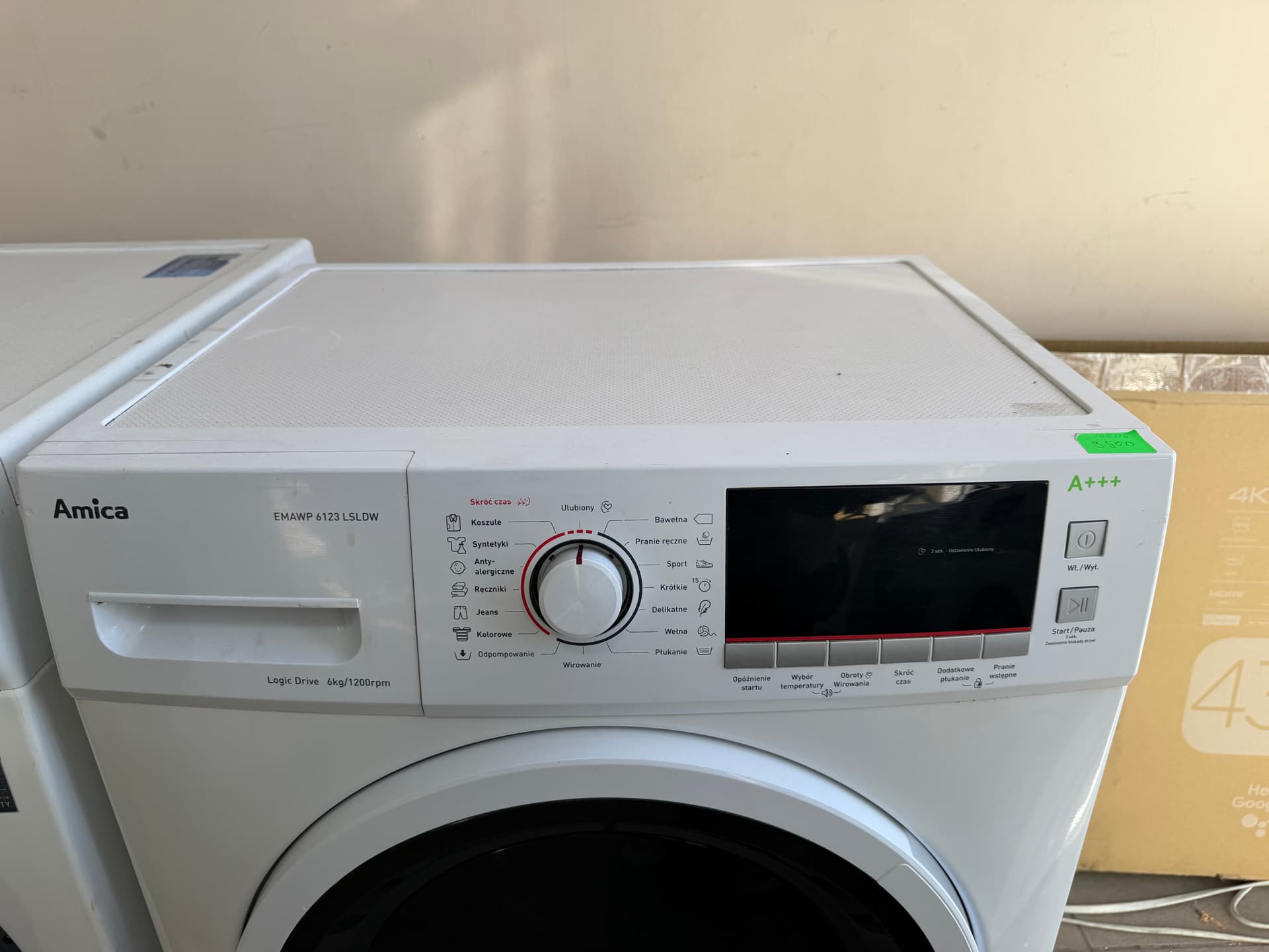 Пральна машина Amica EMAWP 6123 LSLDW