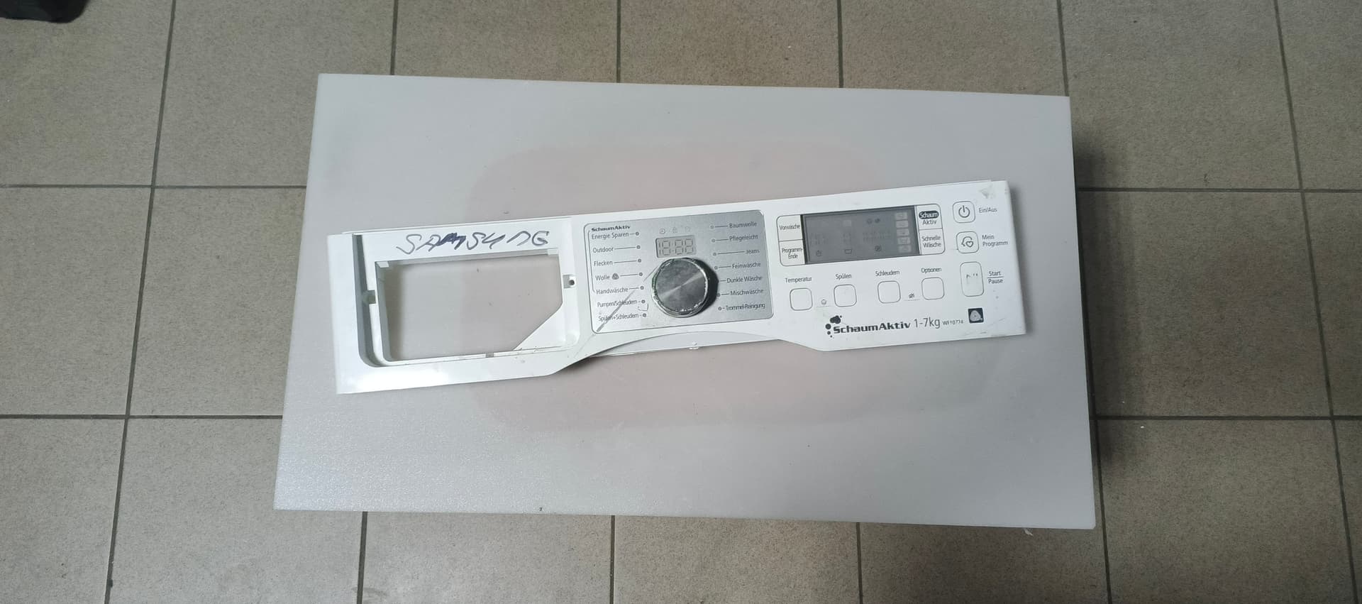 Б/у Модуль управління(індикація) пральної машини Samsung WF10724
