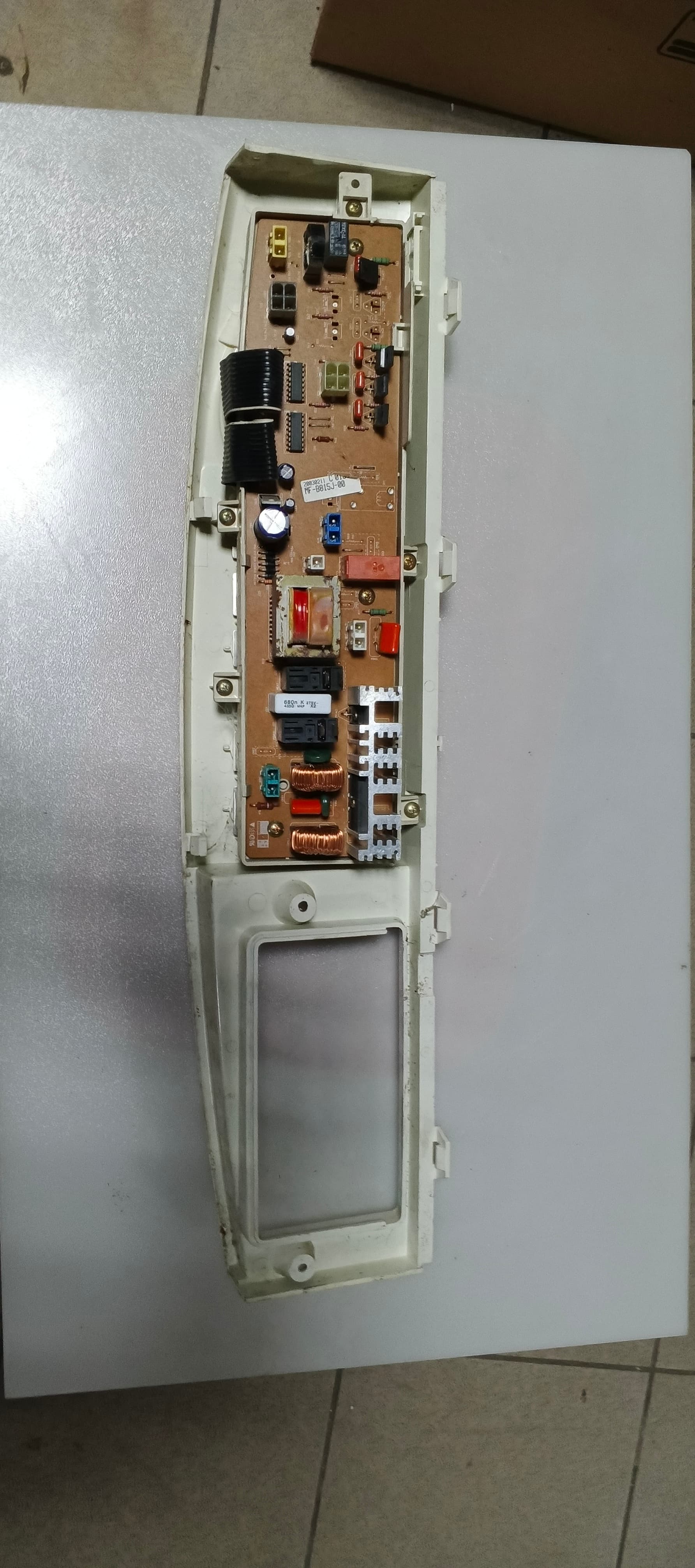 Б/у Модуль управління(індикація) пральної машини LG MF-B815J-00