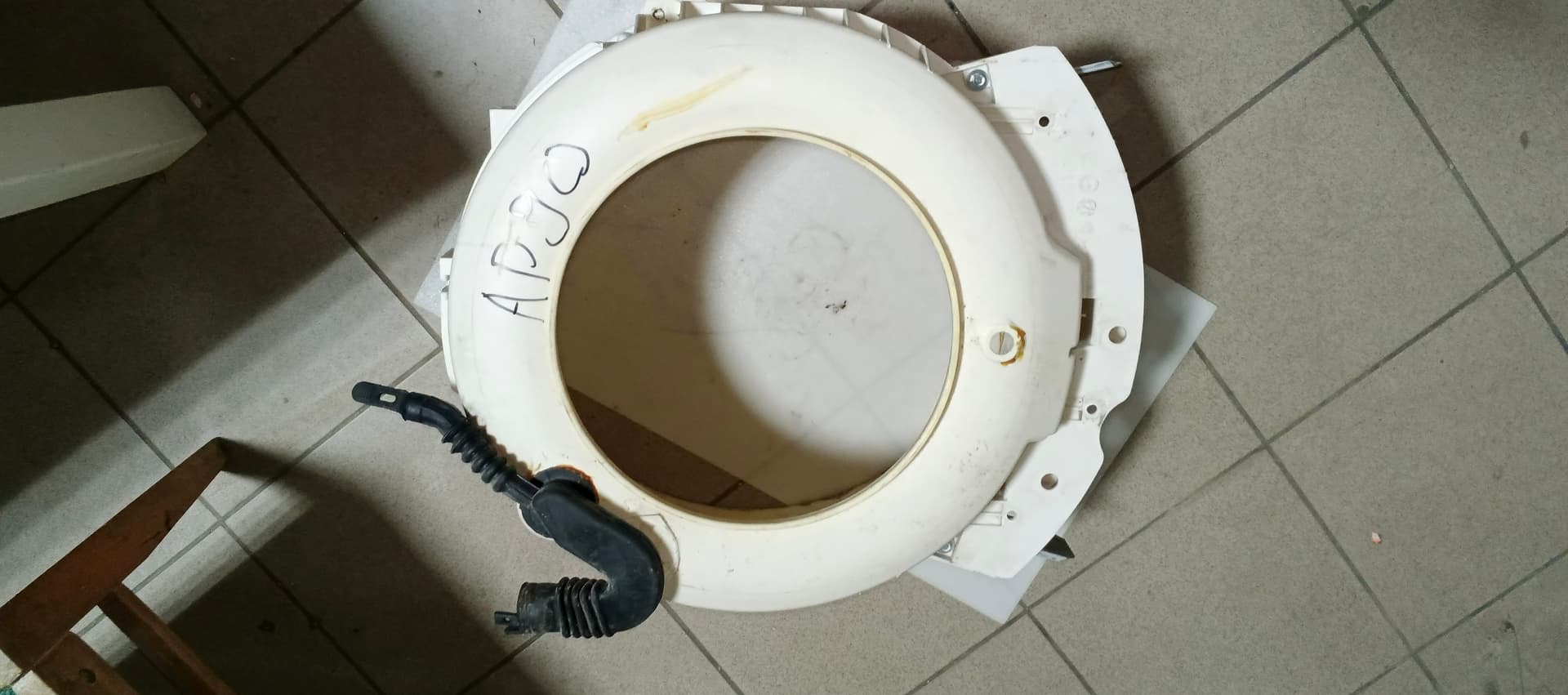 Б/у Передній напівбак для пральної машини Ardo