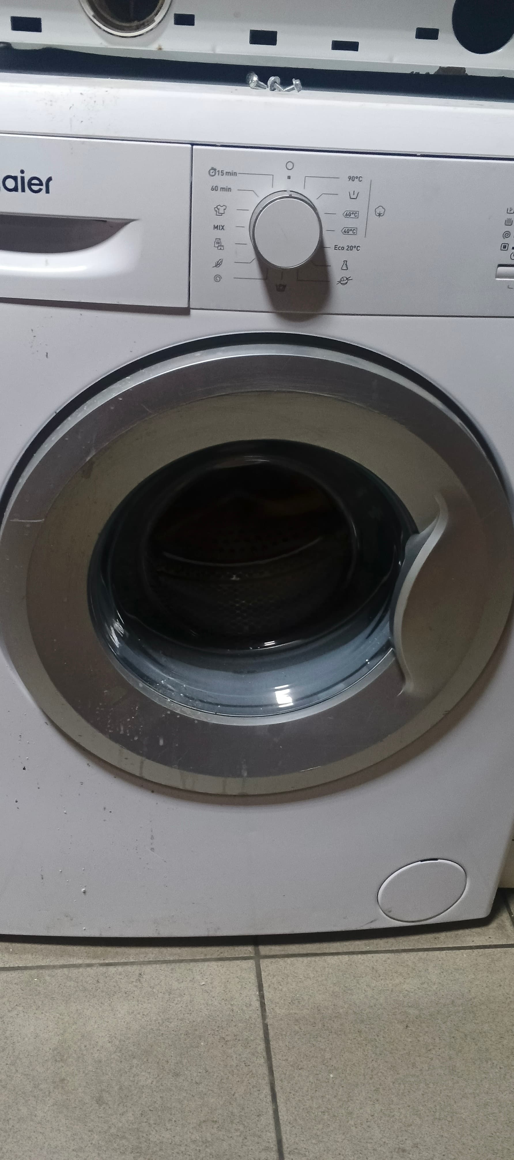 Б/у Люк в зборі для пральної машини Haier HW50-10F1S