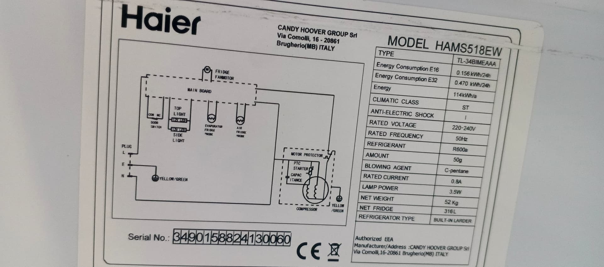 Комплект холодильник плюс морозильна камера Haier